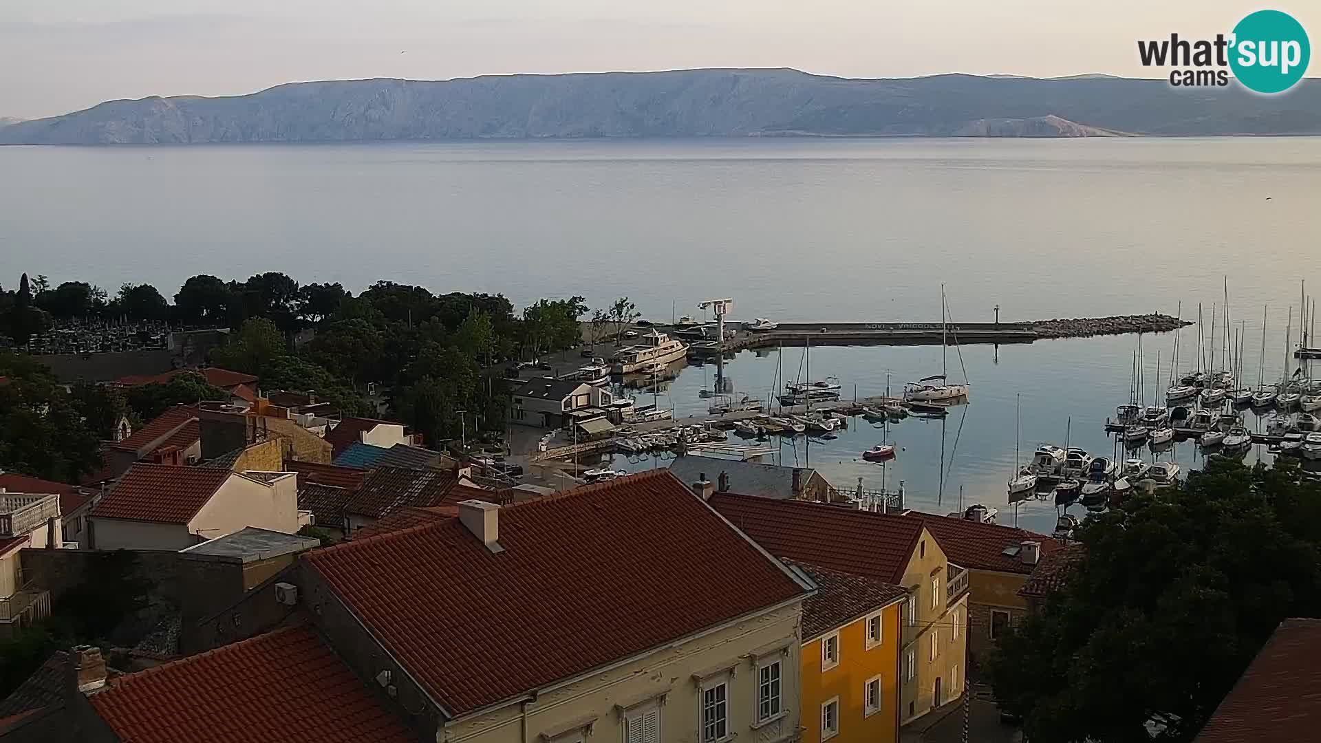Webcam panoramica Novi Vinodolski – Dalmazia livecam