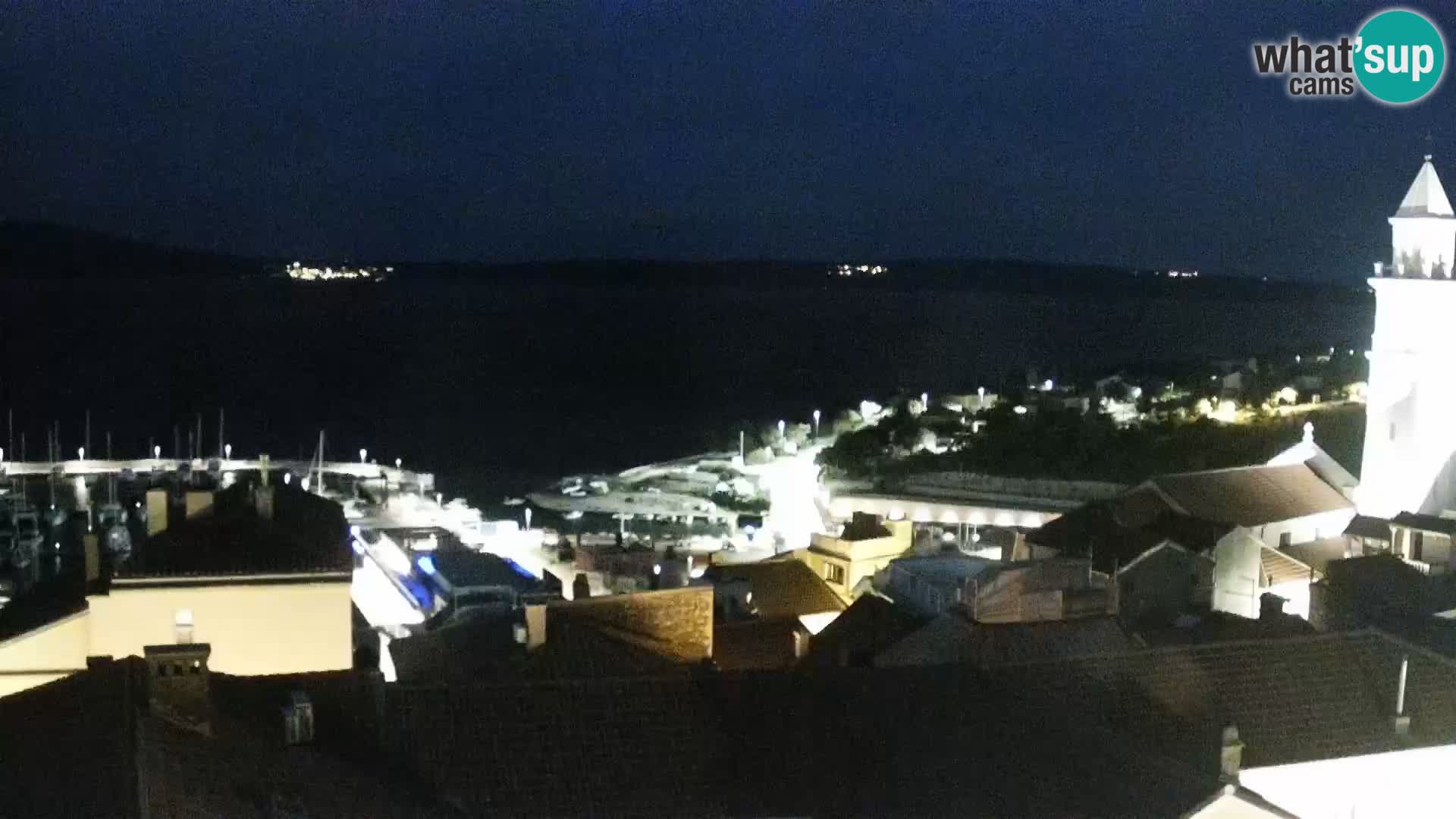 Panoramic webcam Novi Vinodolski – Dalmatia live