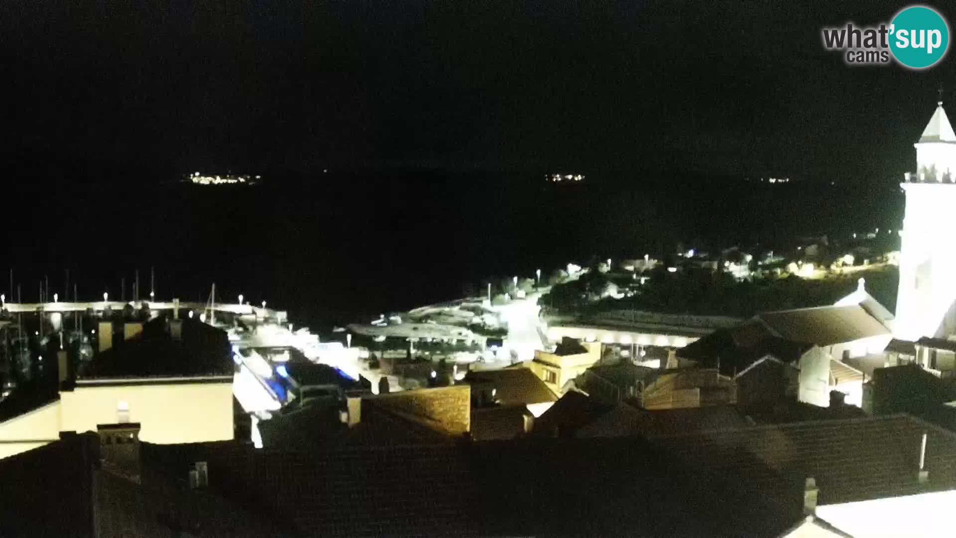 Panoramic webcam Novi Vinodolski – Dalmatia live