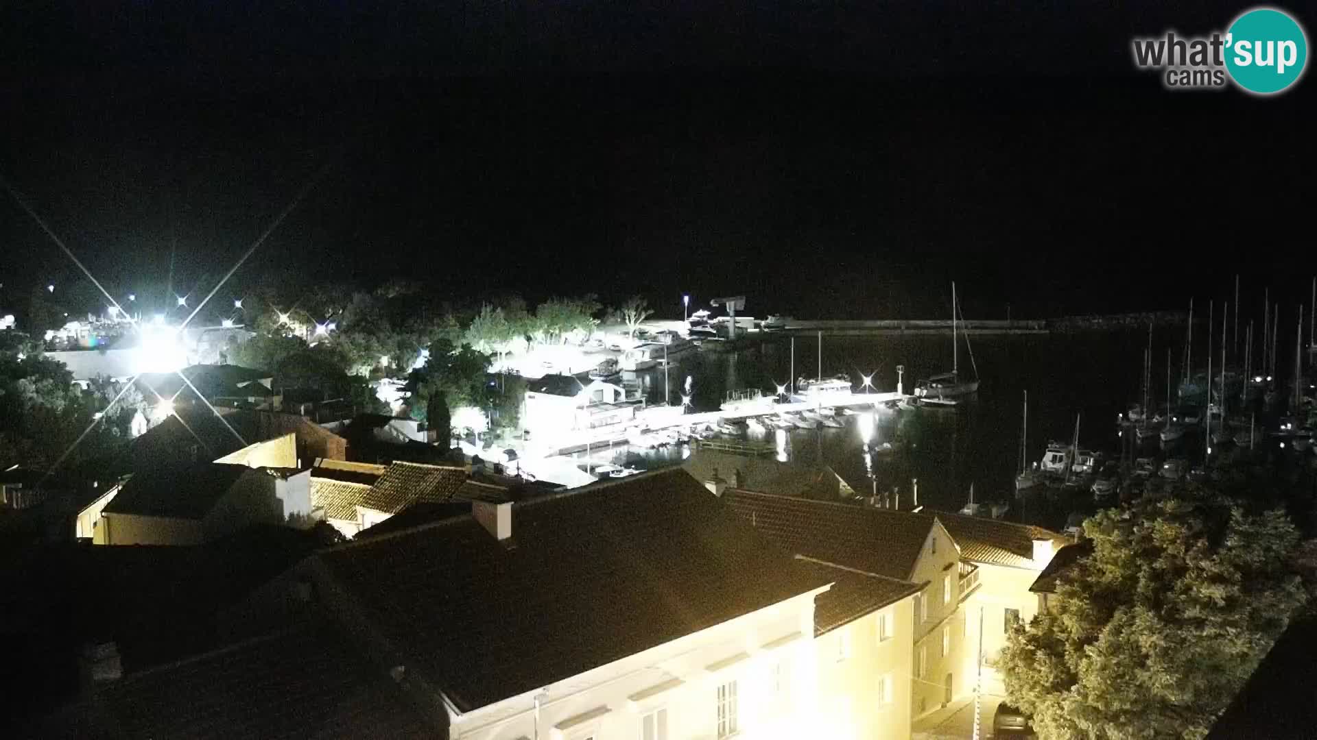 Novi Vinodolski panorama – Dalmacija web kamera