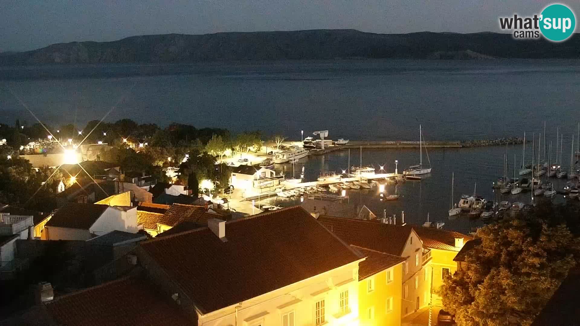 Webcam panoramica Novi Vinodolski – Dalmazia livecam
