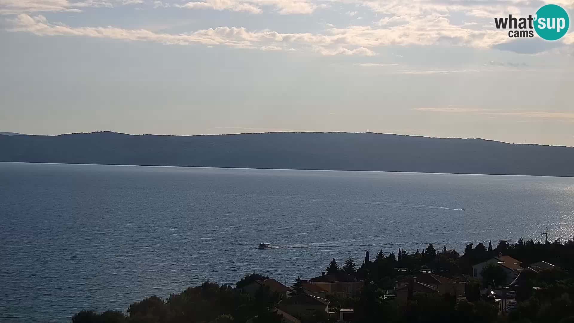 Novi Vinodolski panorama – Dalmacija web kamera