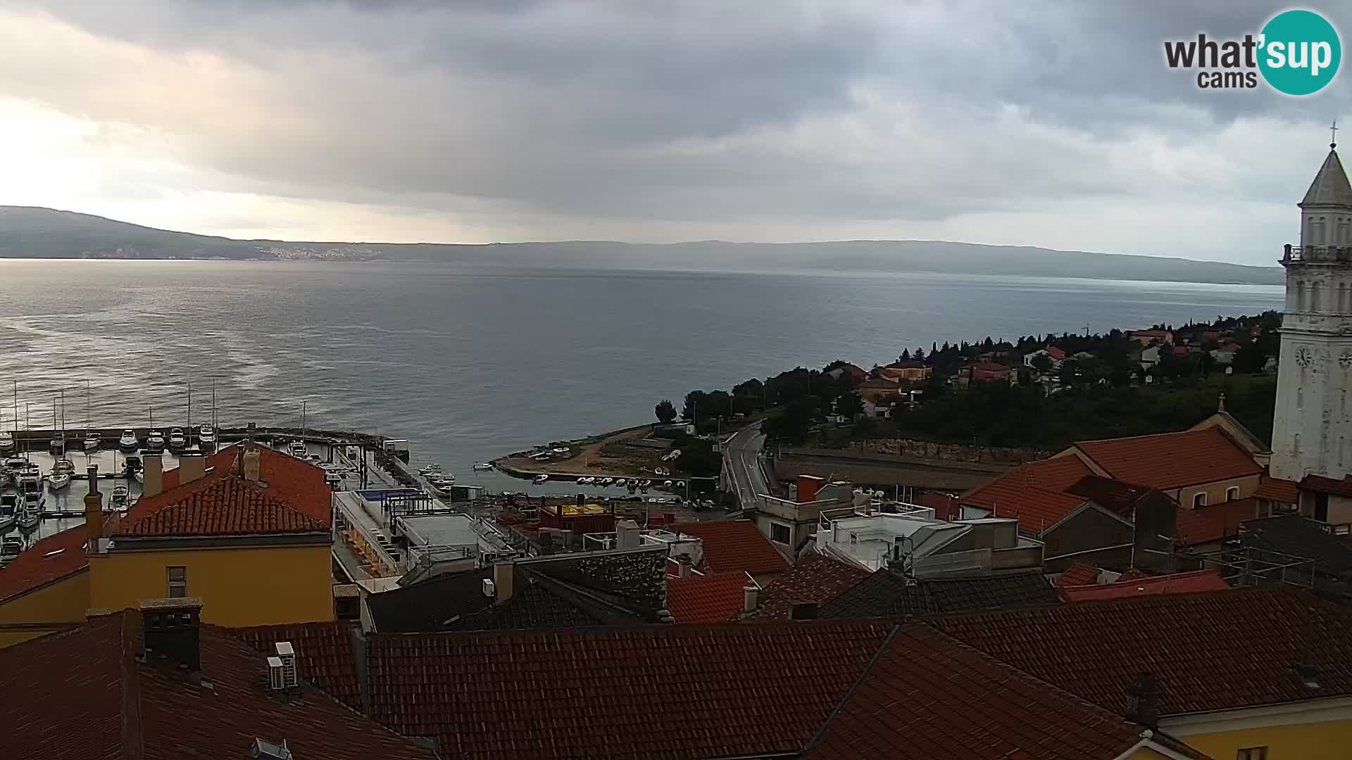 Webcam panoramica Novi Vinodolski – Dalmazia livecam