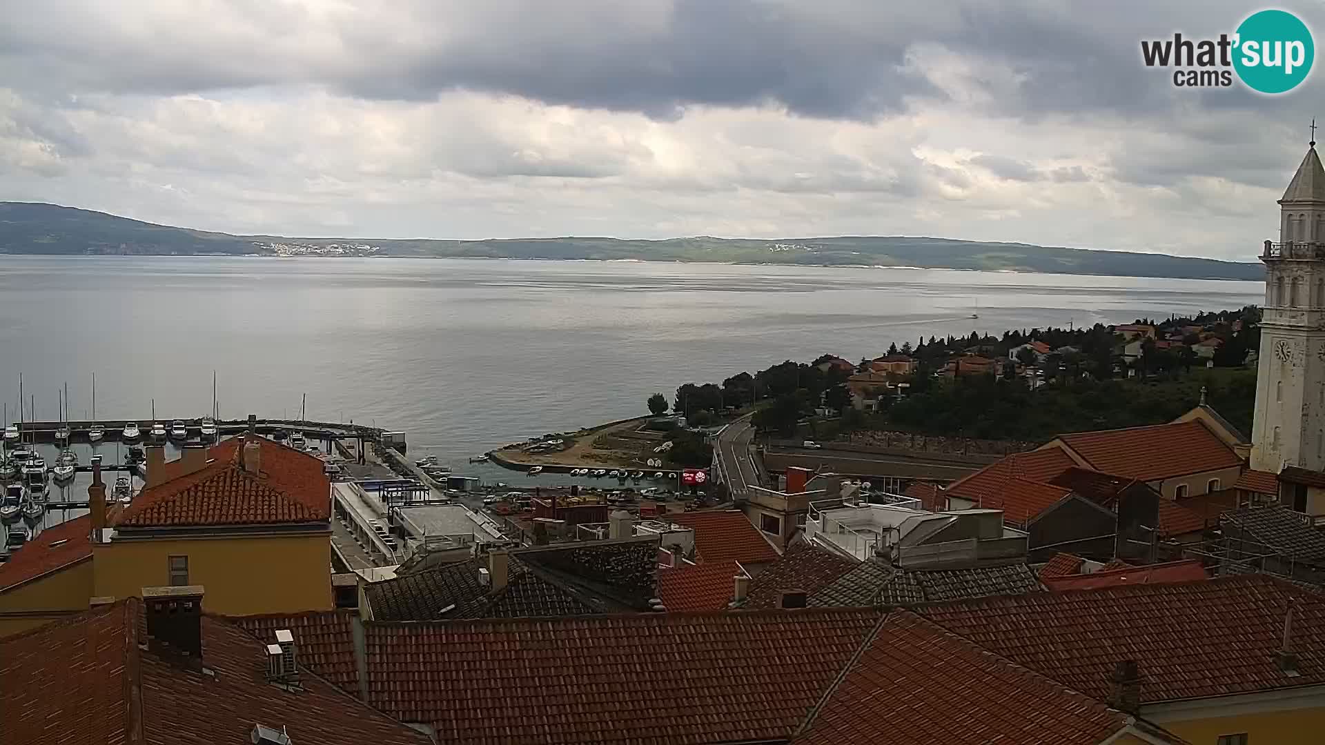 Webcam panoramica Novi Vinodolski – Dalmazia livecam