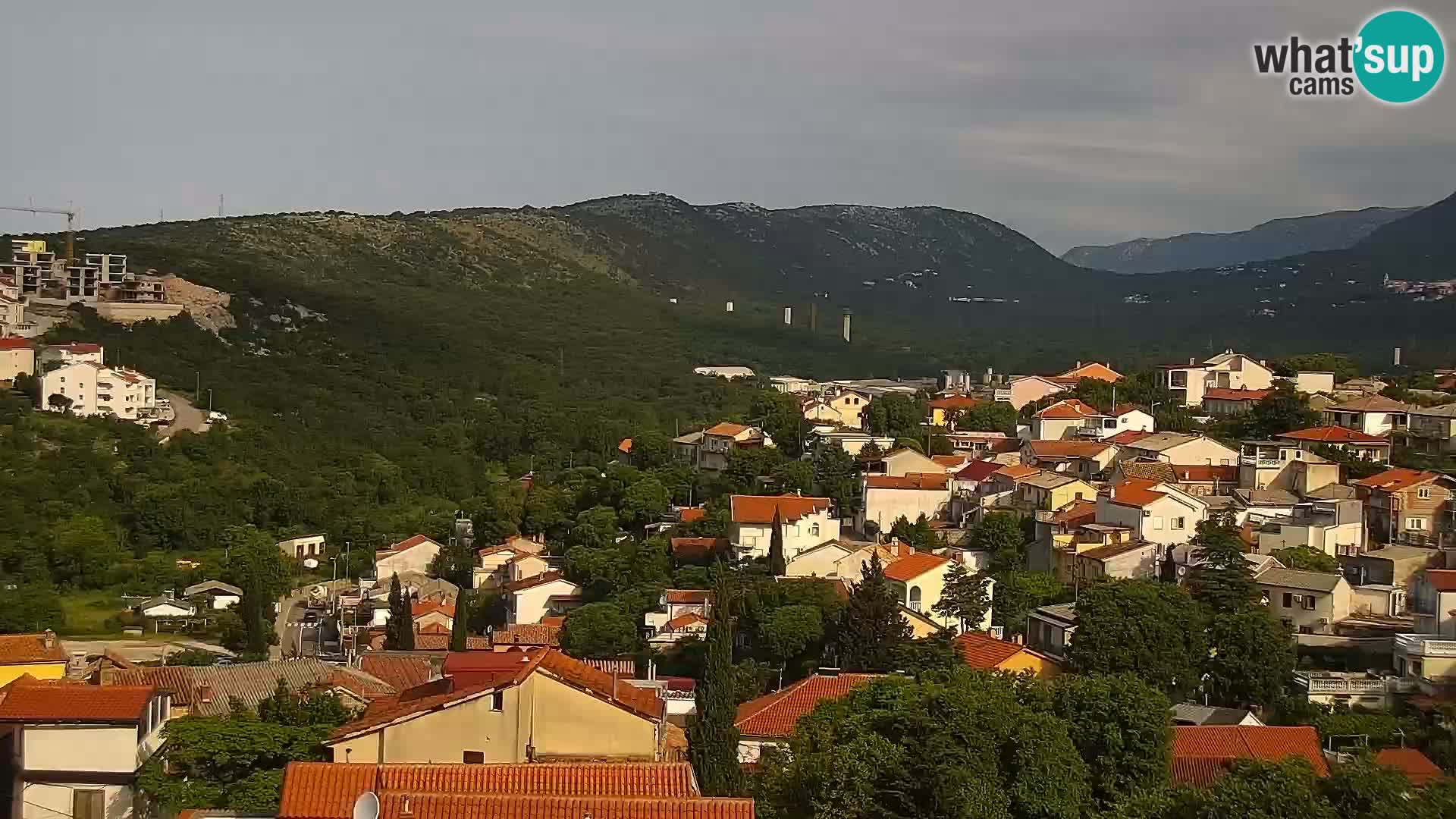 Panoramic webcam Novi Vinodolski – Dalmatia live