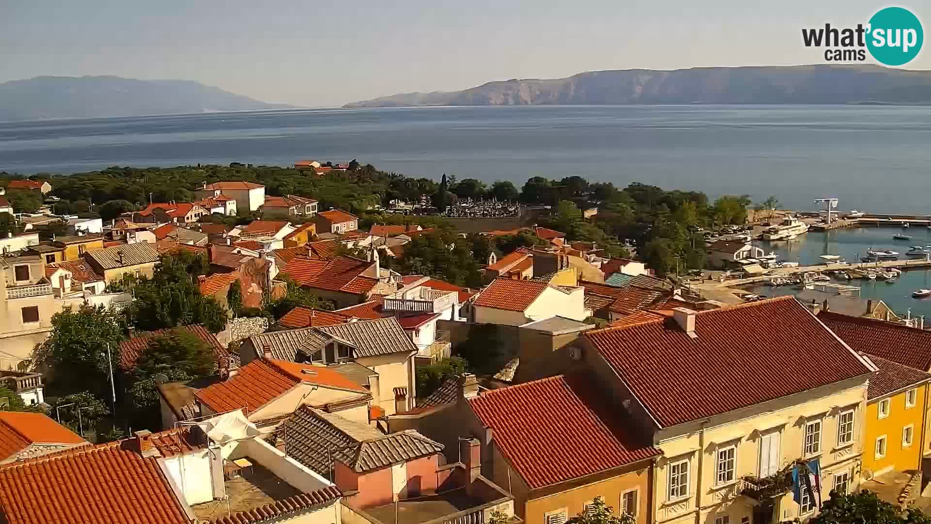 Panoramic webcam Novi Vinodolski – Dalmatia live