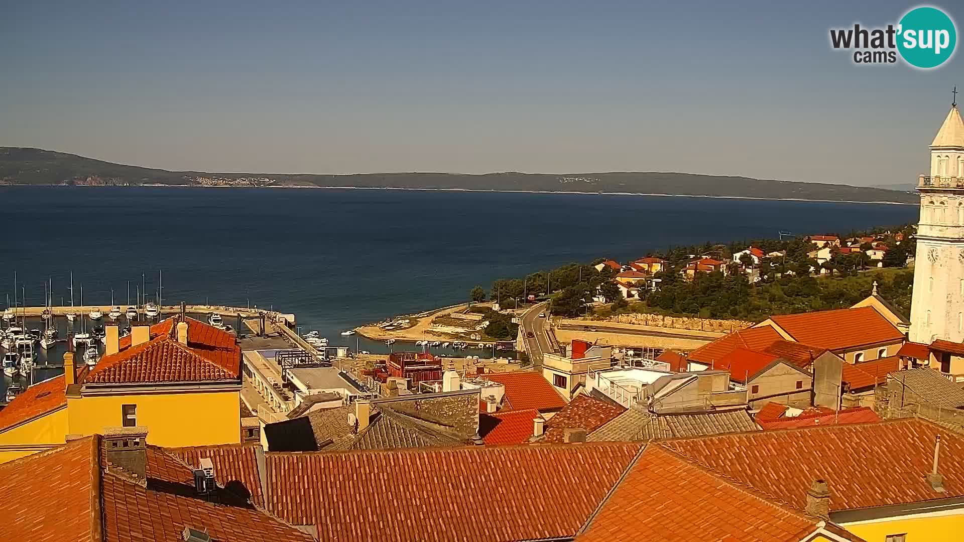 Novi Vinodolski camera en vivo Dalmatia