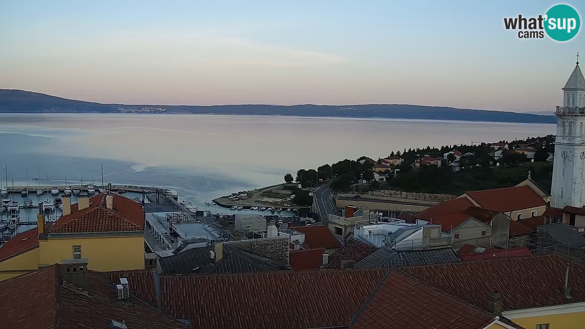 Webcam panoramica Novi Vinodolski – Dalmazia livecam