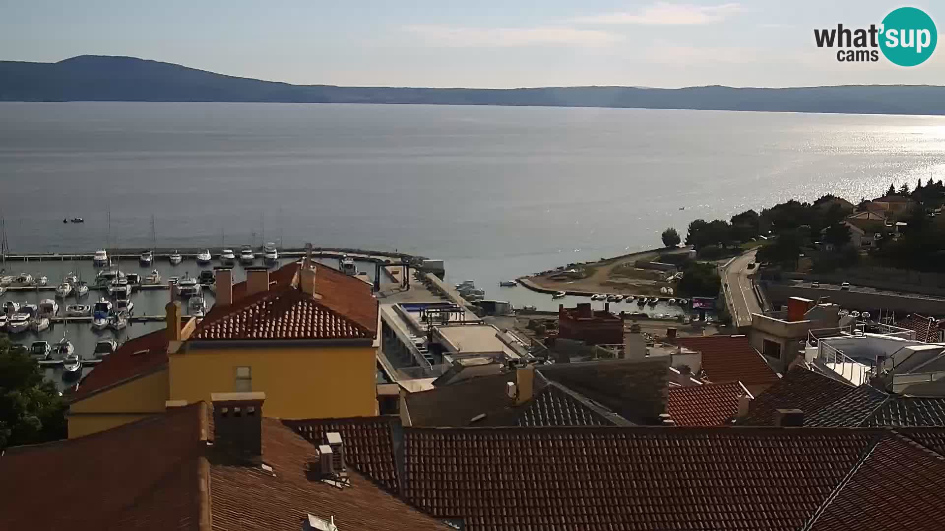 Novi Vinodolski camera en vivo Dalmatia