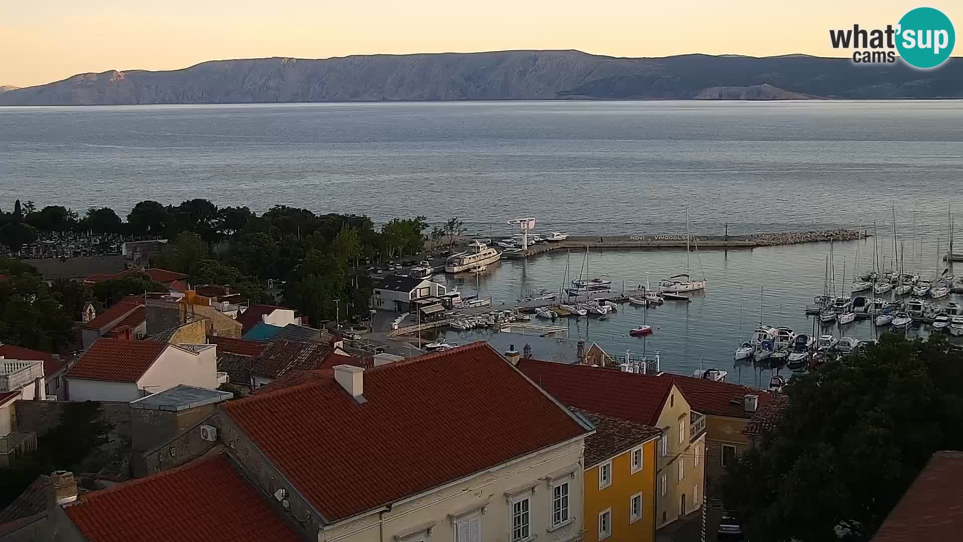 Novi Vinodolski camera en vivo Dalmatia