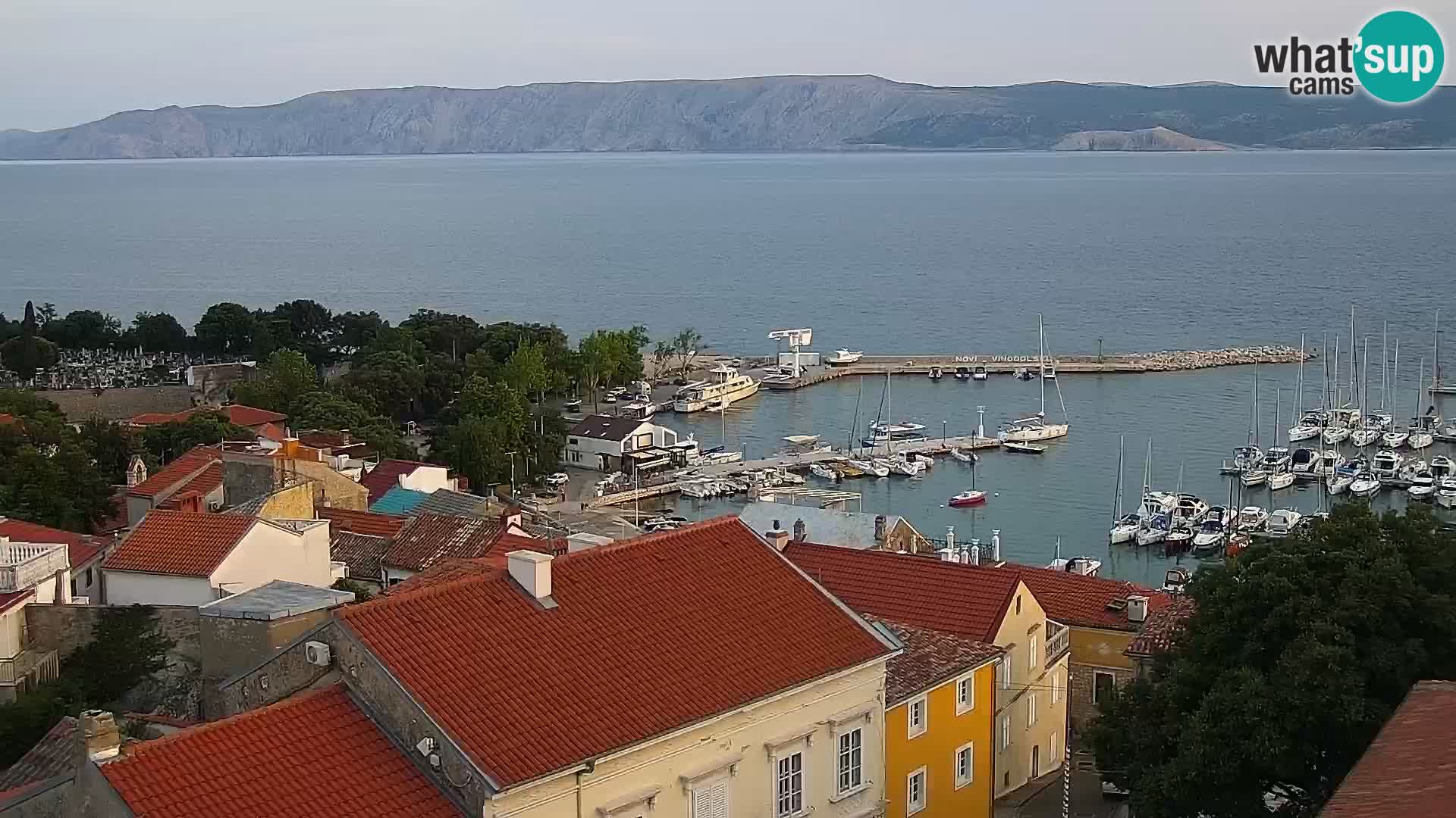Webcam panoramica Novi Vinodolski – Dalmazia livecam