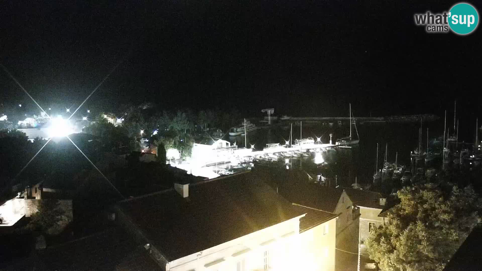 Panorama Novi Vinodolski live cam Dalmatie