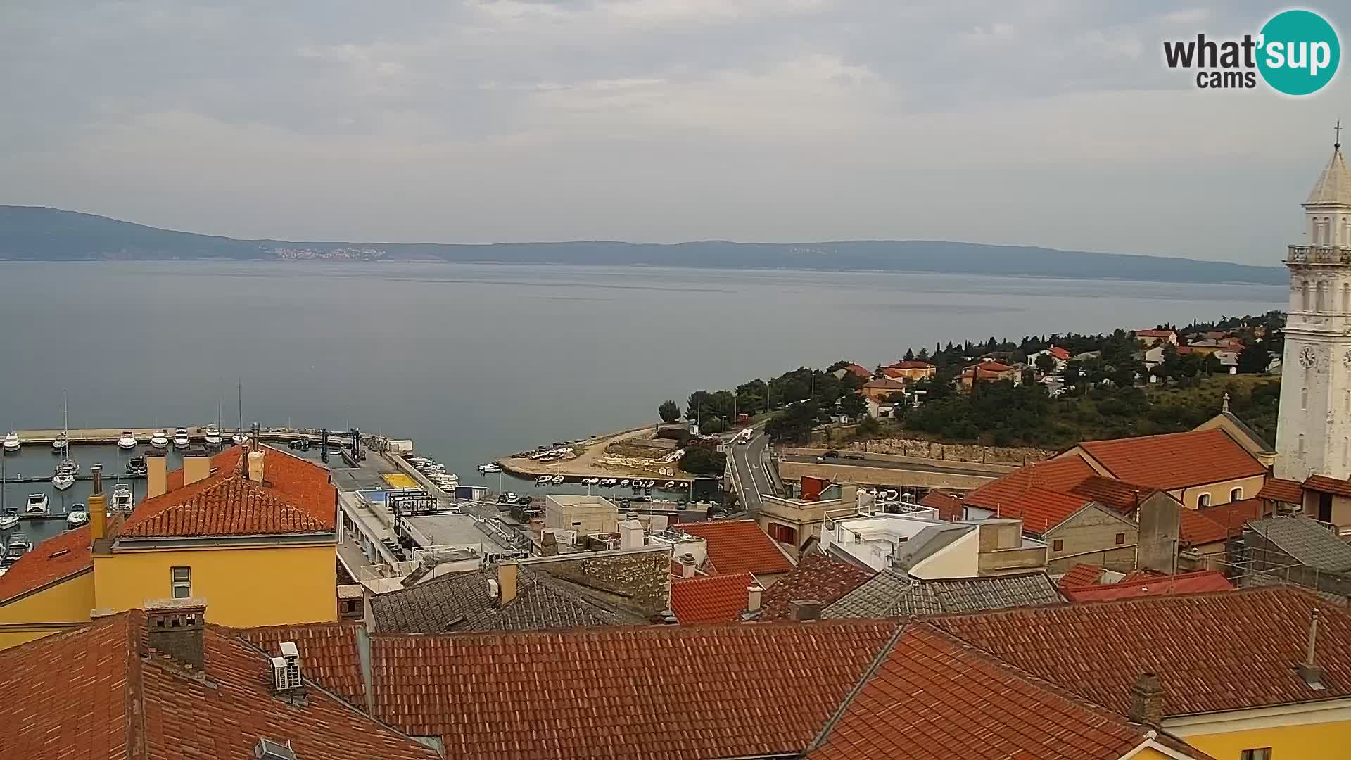 Panoramic webcam Novi Vinodolski – Dalmatia live