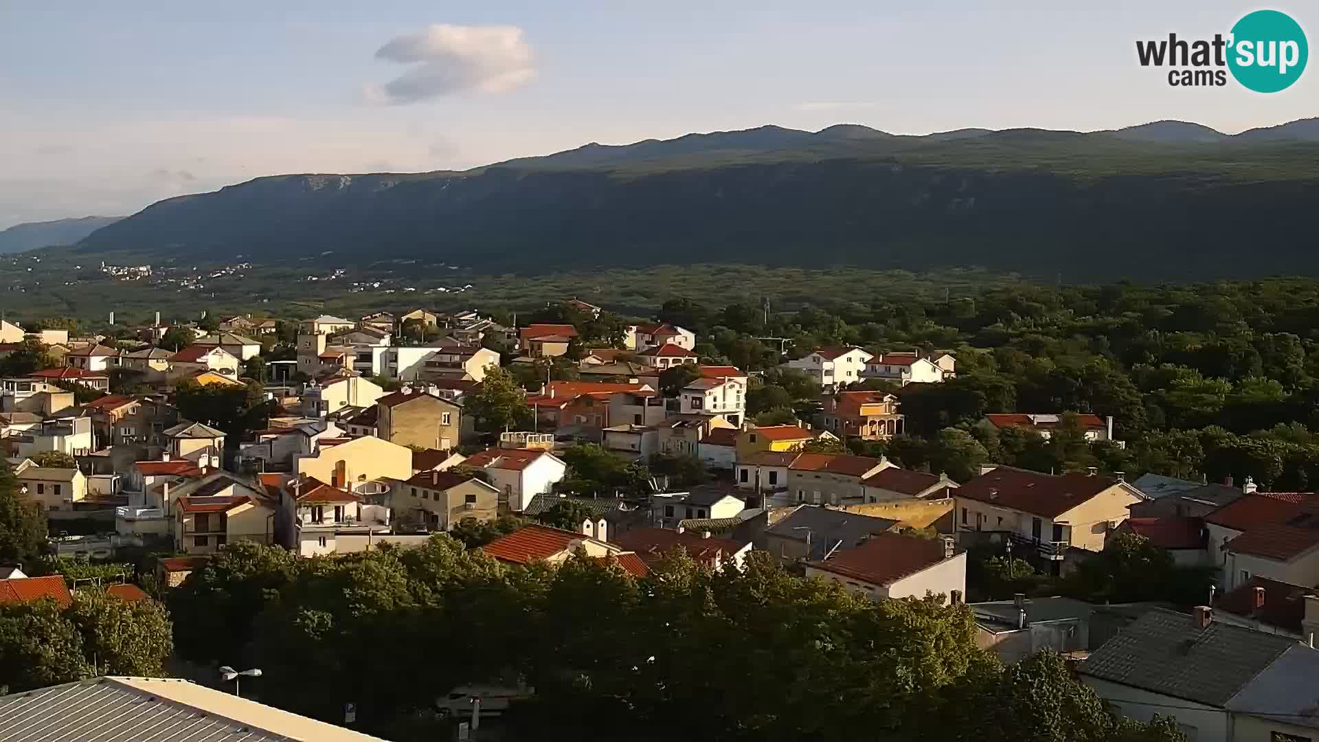 Novi Vinodolski panorama – Dalmacija web kamera