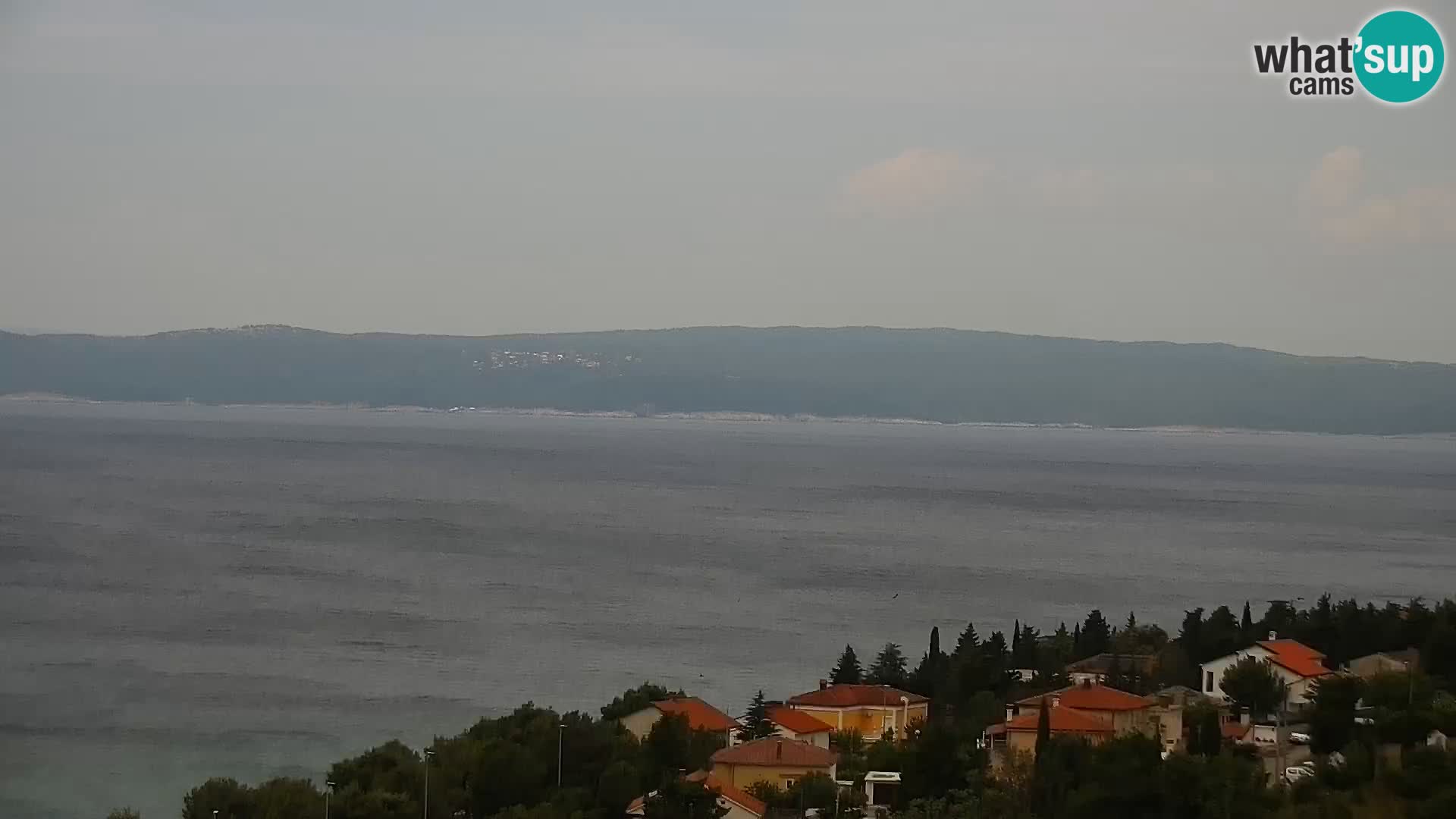 Panorama Novi Vinodolski live cam Dalmatie