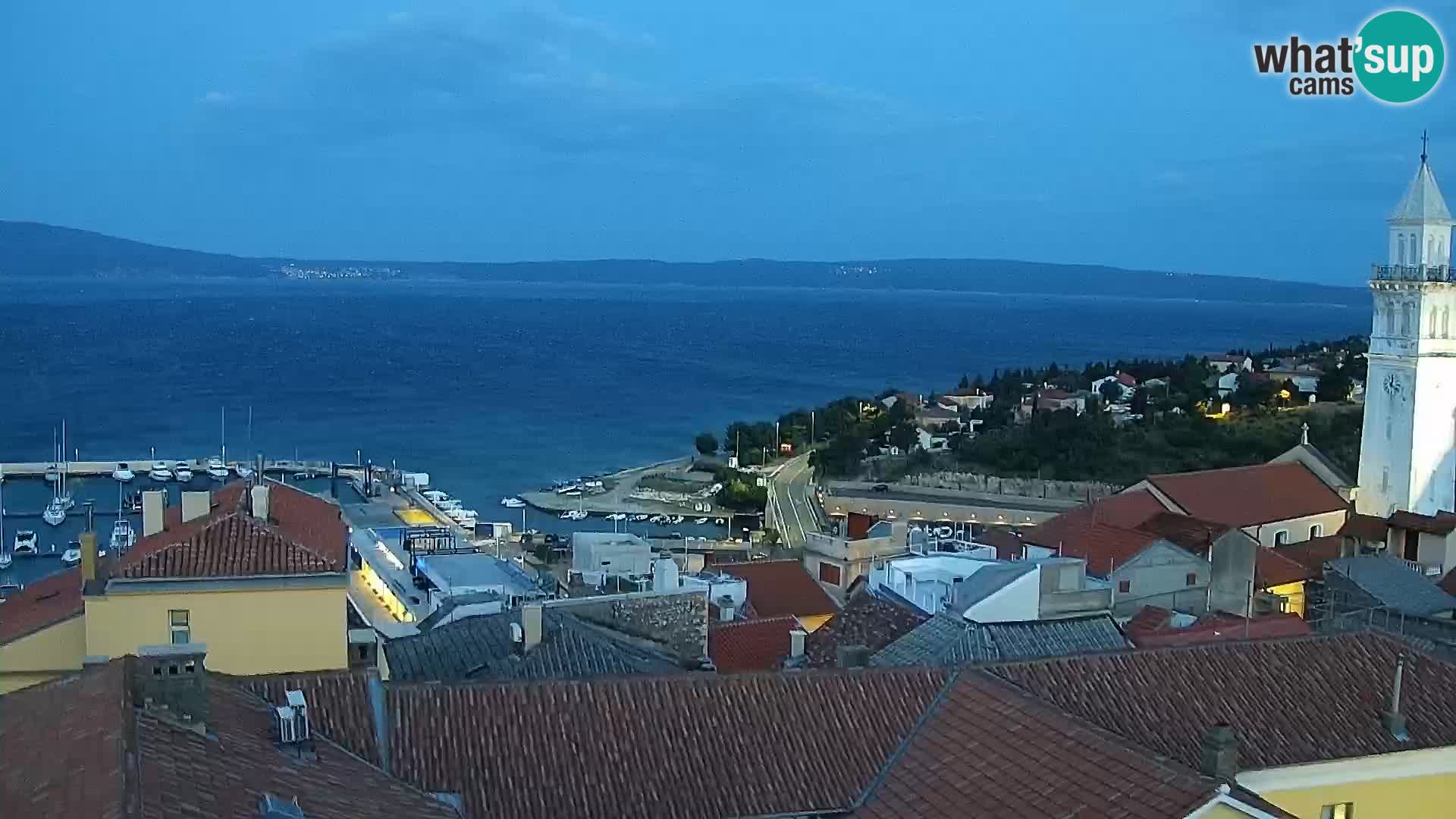 Webcam panoramica Novi Vinodolski – Dalmazia livecam