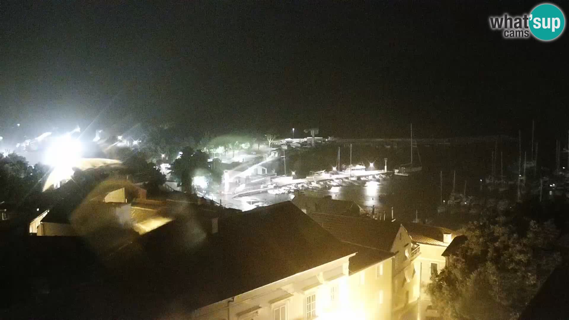 Panorama Novi Vinodolski live cam Dalmatie