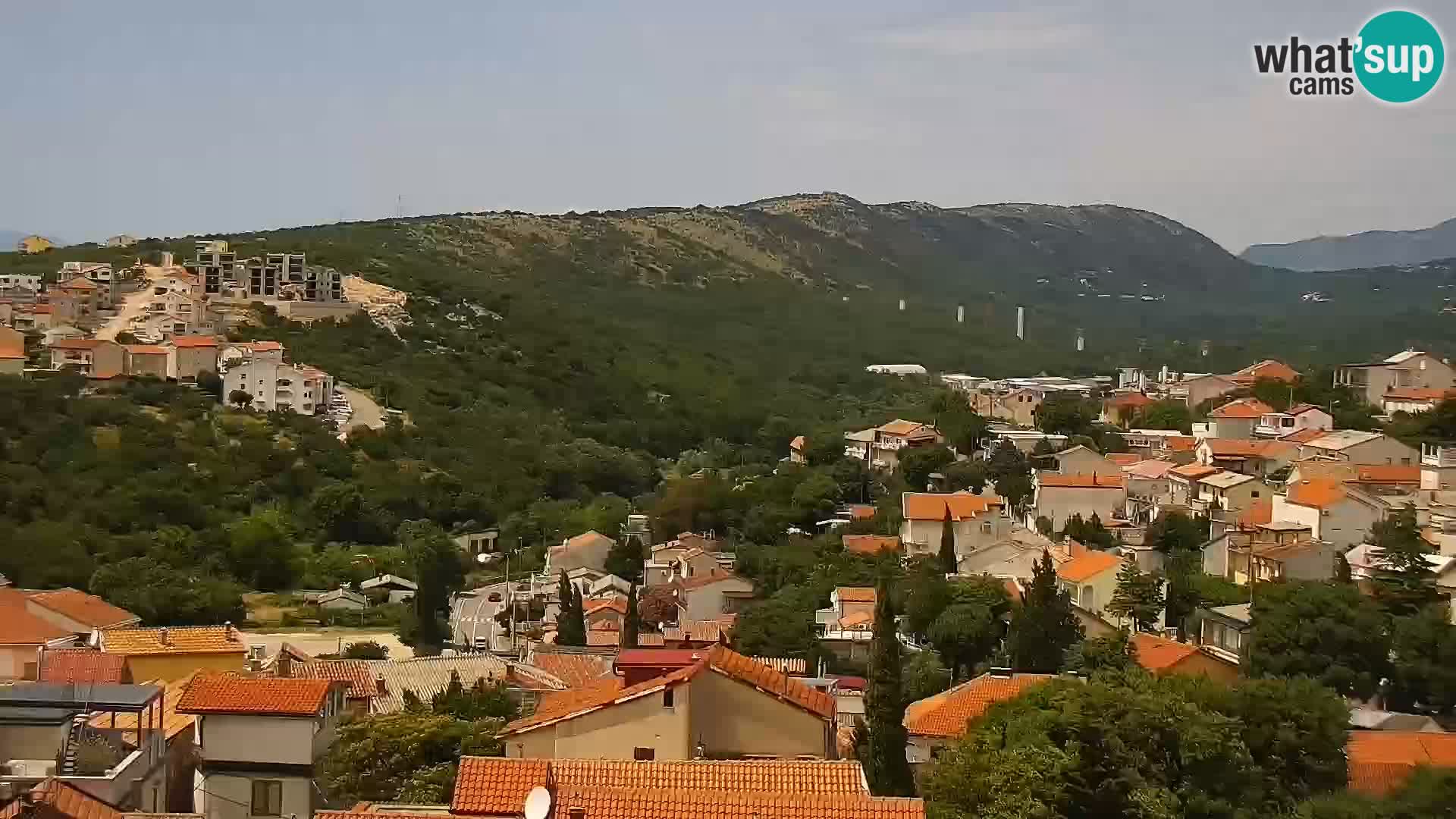 Panoramic webcam Novi Vinodolski – Dalmatia live