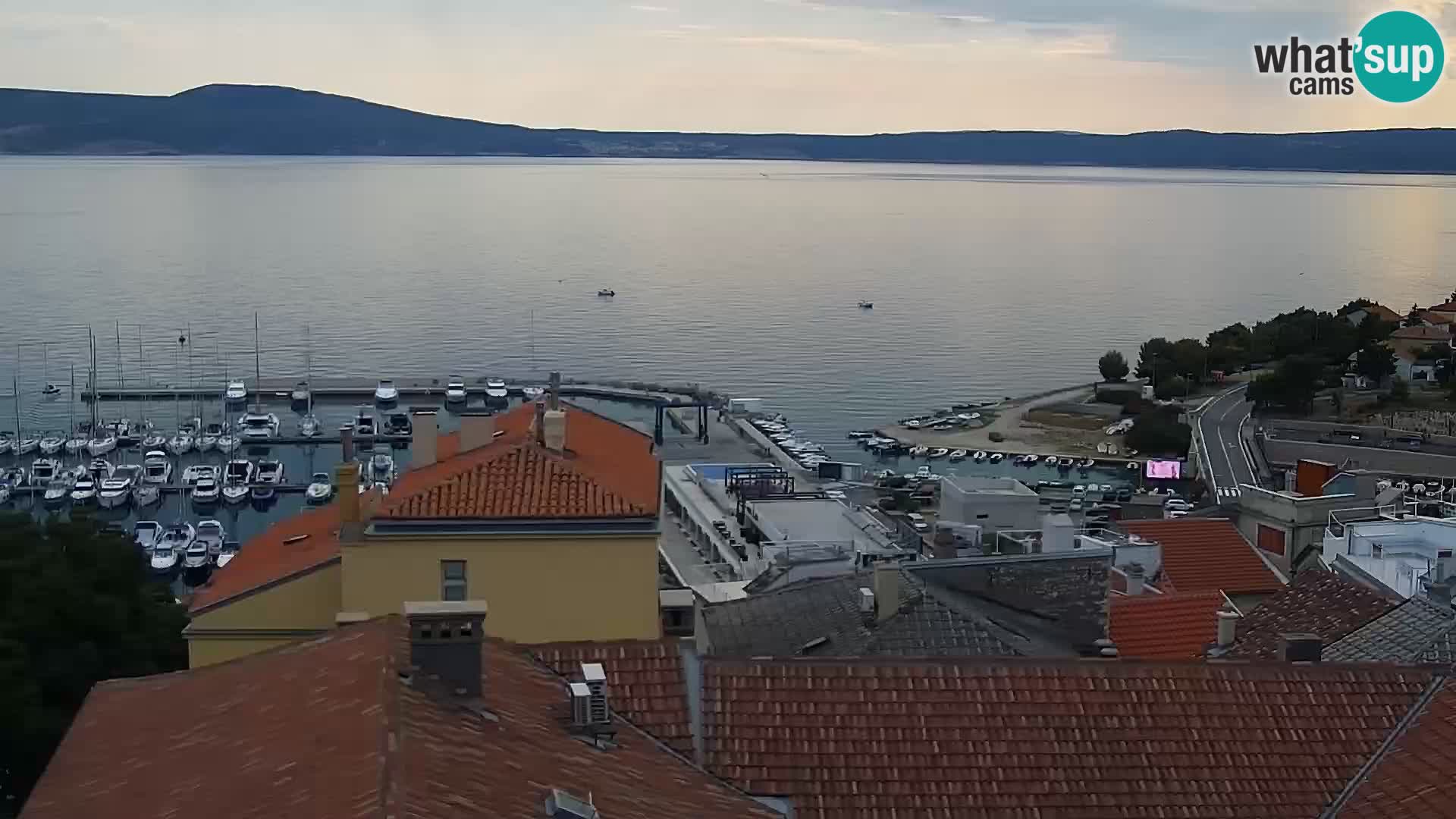 Novi Vinodolski camera en vivo Dalmatia