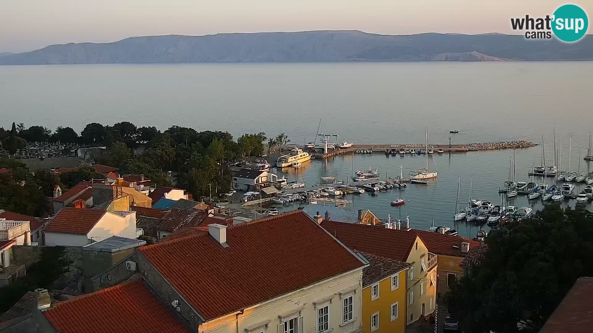 Webcam panoramica Novi Vinodolski – Dalmazia livecam