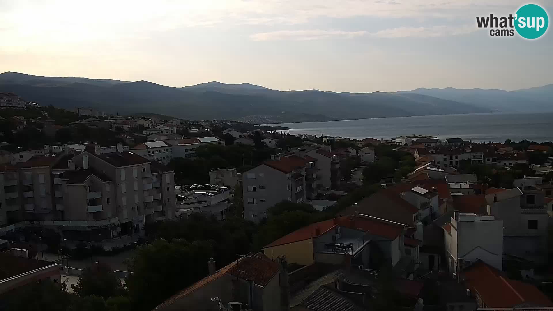 Panoramic webcam Novi Vinodolski – Dalmatia live