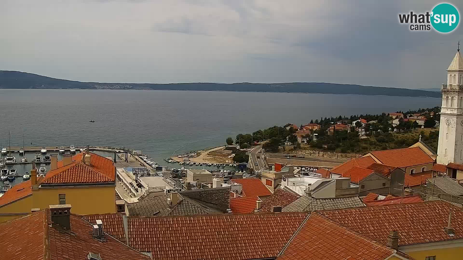 Novi Vinodolski camera en vivo Dalmatia