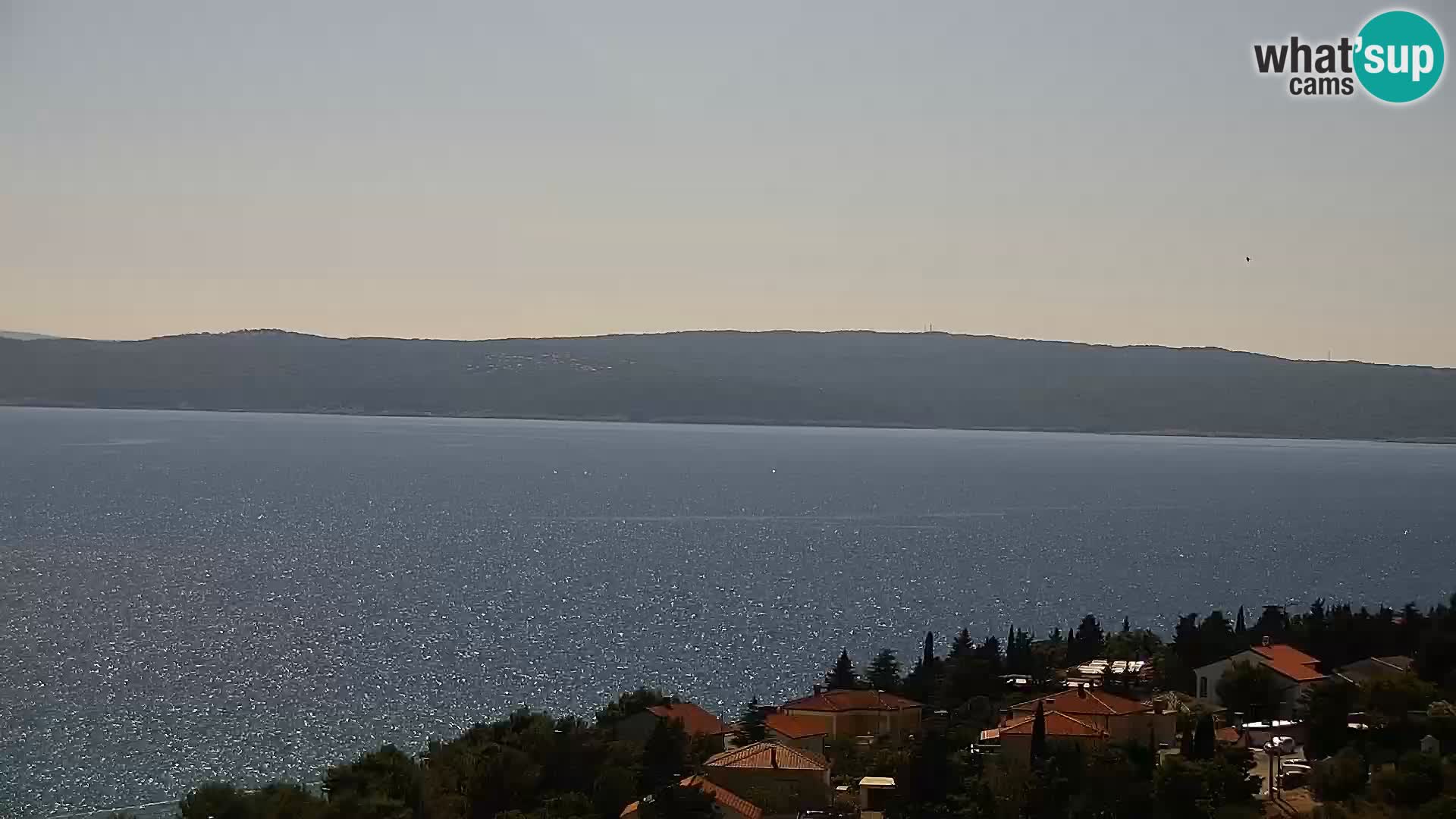 Panoramic Novi Vinodolski livecam Dalmatien