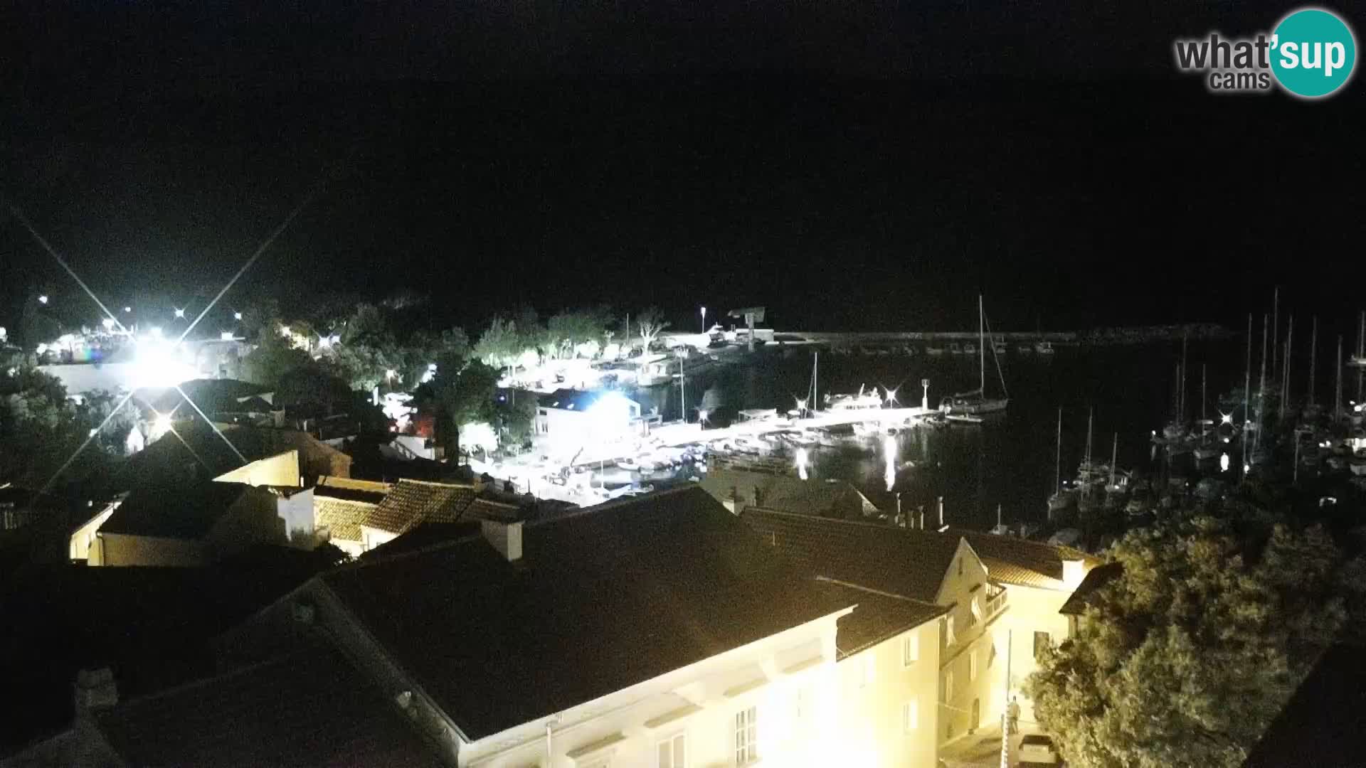 Novi Vinodolski panorama – Dalmacija web kamera