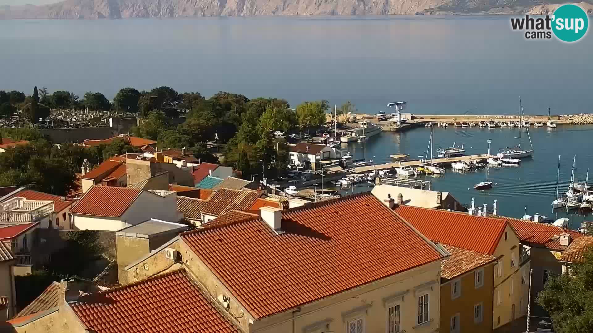 Novi Vinodolski camera en vivo Dalmatia