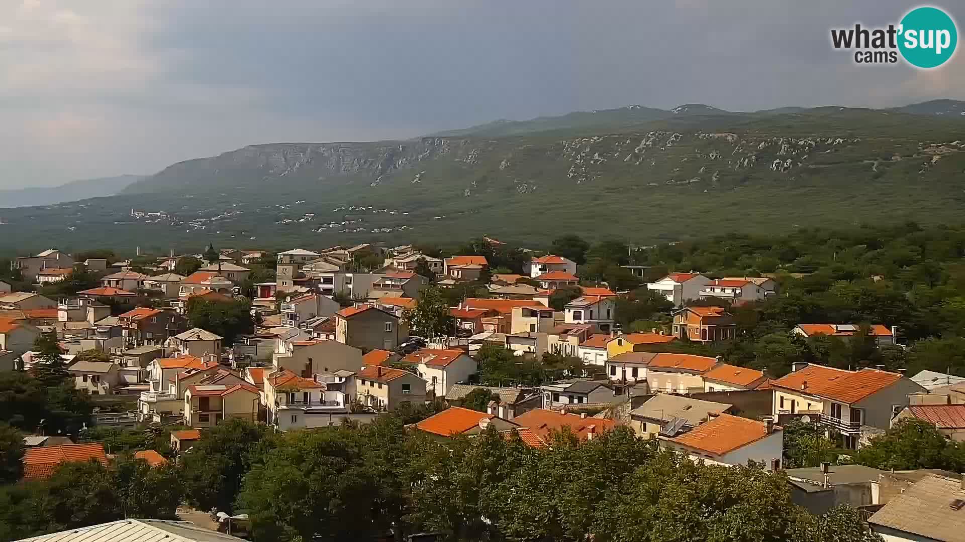 Novi Vinodolski panorama – Dalmacija web kamera