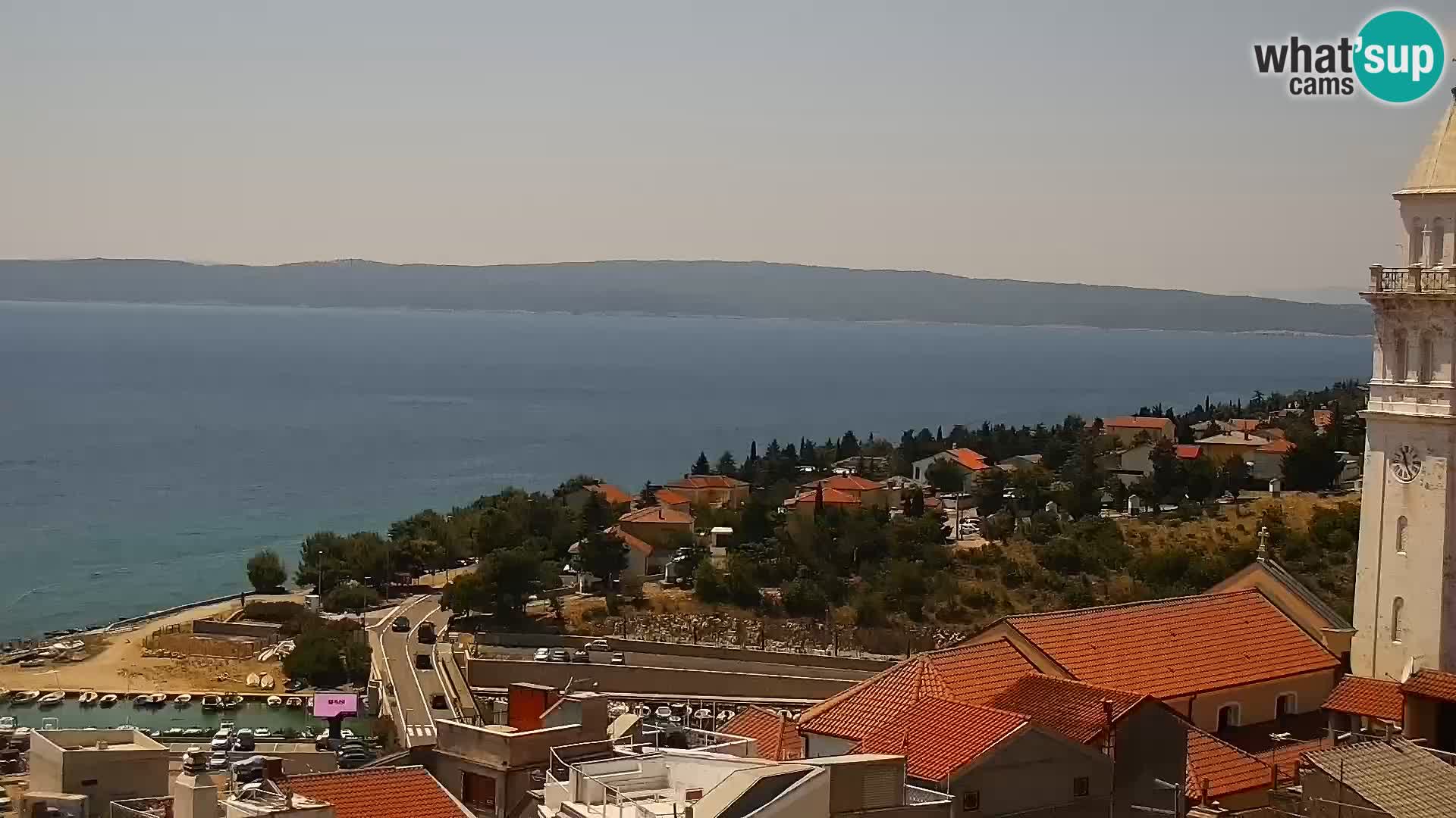 Webcam panoramica Novi Vinodolski – Dalmazia livecam