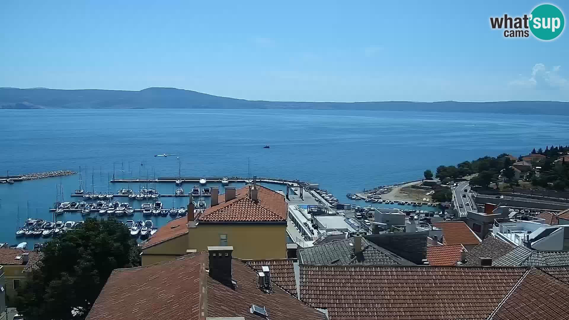 Novi Vinodolski camera en vivo Dalmatia