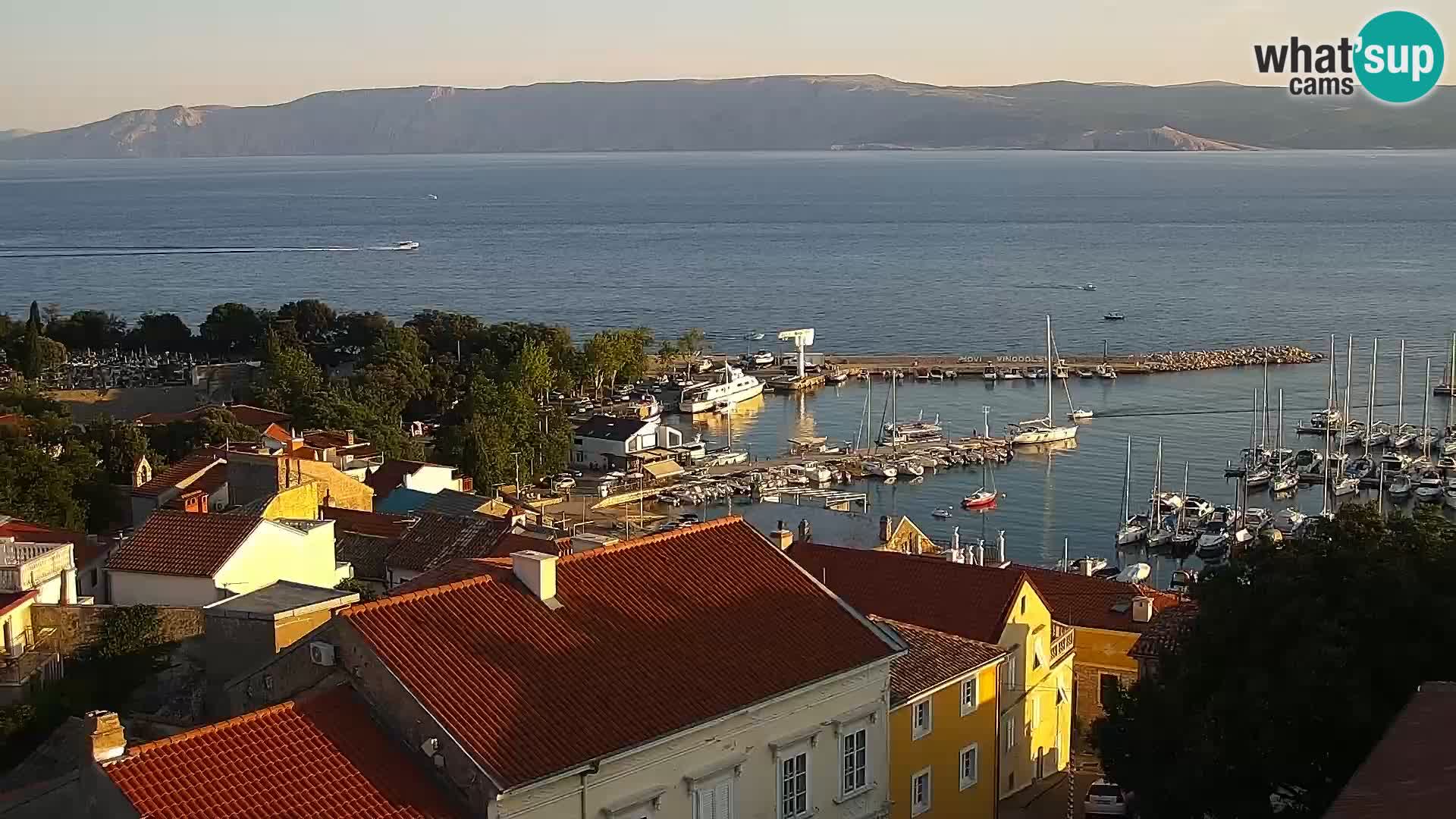 Novi Vinodolski camera en vivo Dalmatia