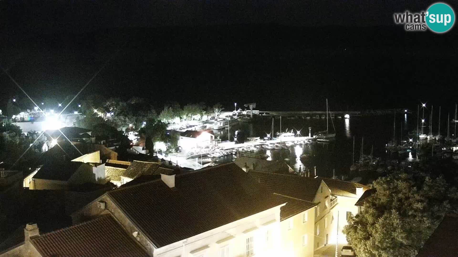 Panoramic Novi Vinodolski livecam Dalmatien