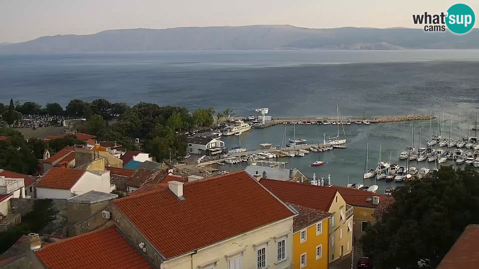 Novi Vinodolski camera en vivo Dalmatia