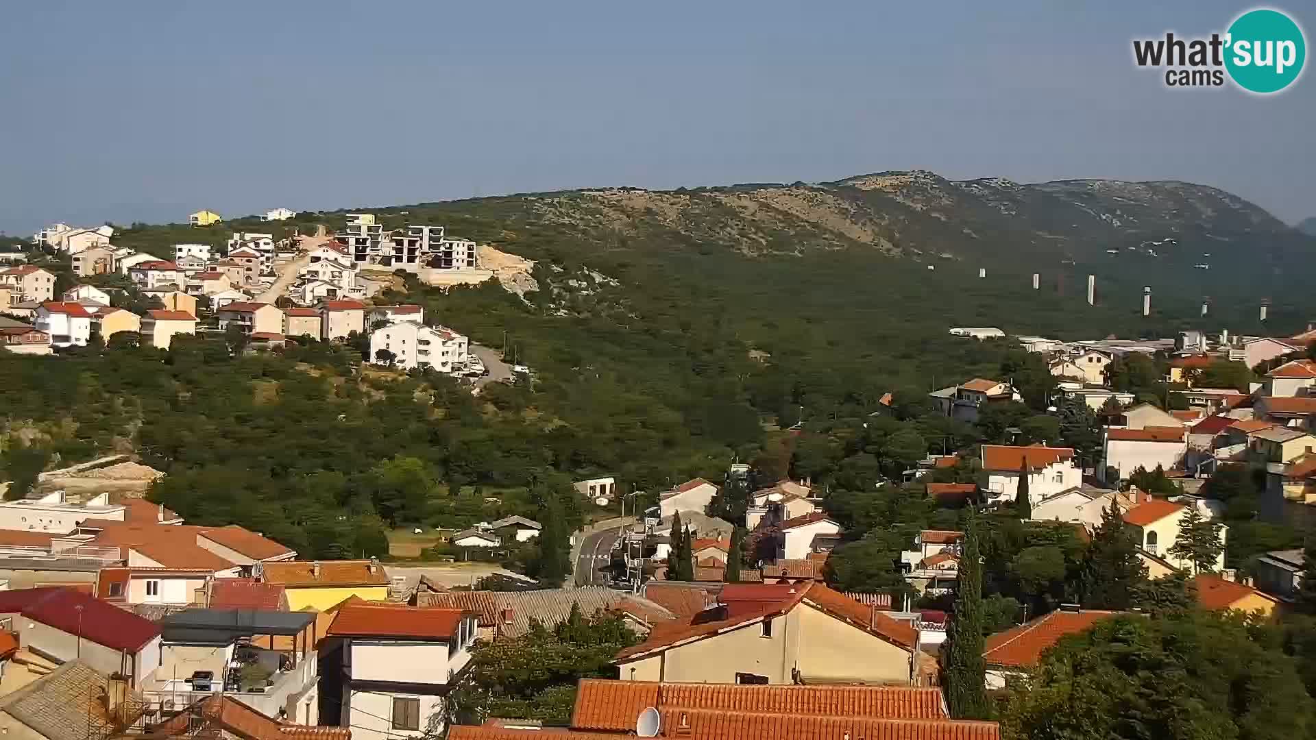 Panoramic webcam Novi Vinodolski – Dalmatia live