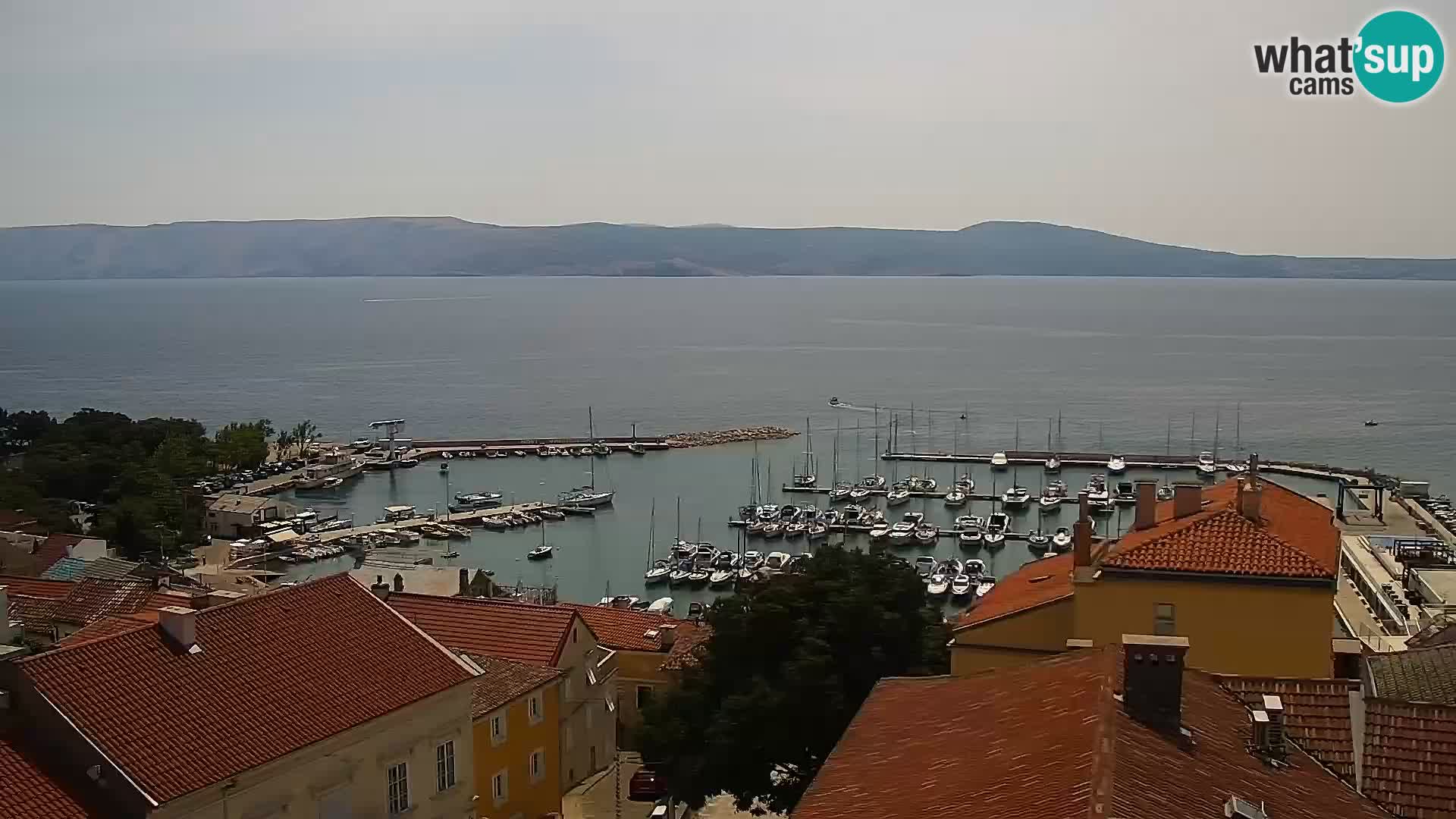Novi Vinodolski camera en vivo Dalmatia