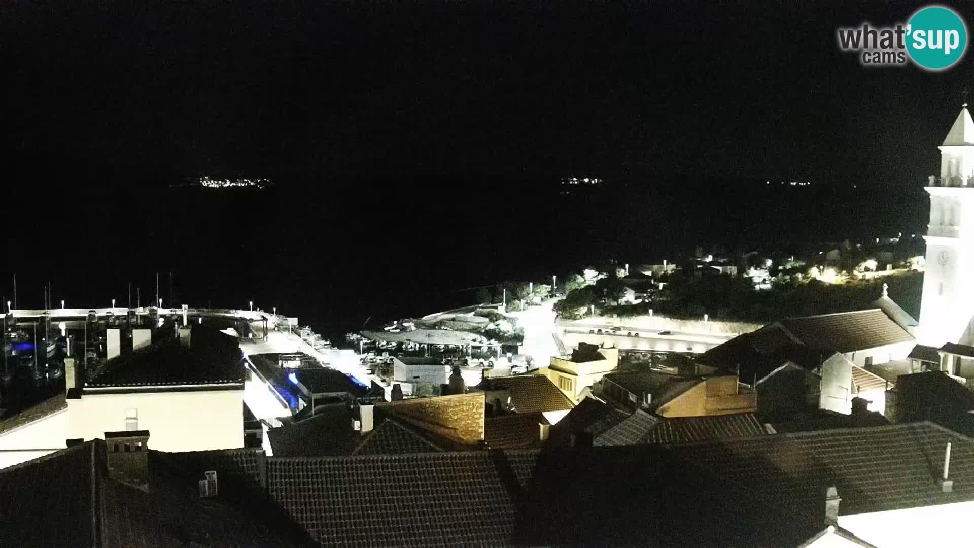 Panoramic Novi Vinodolski livecam Dalmatien