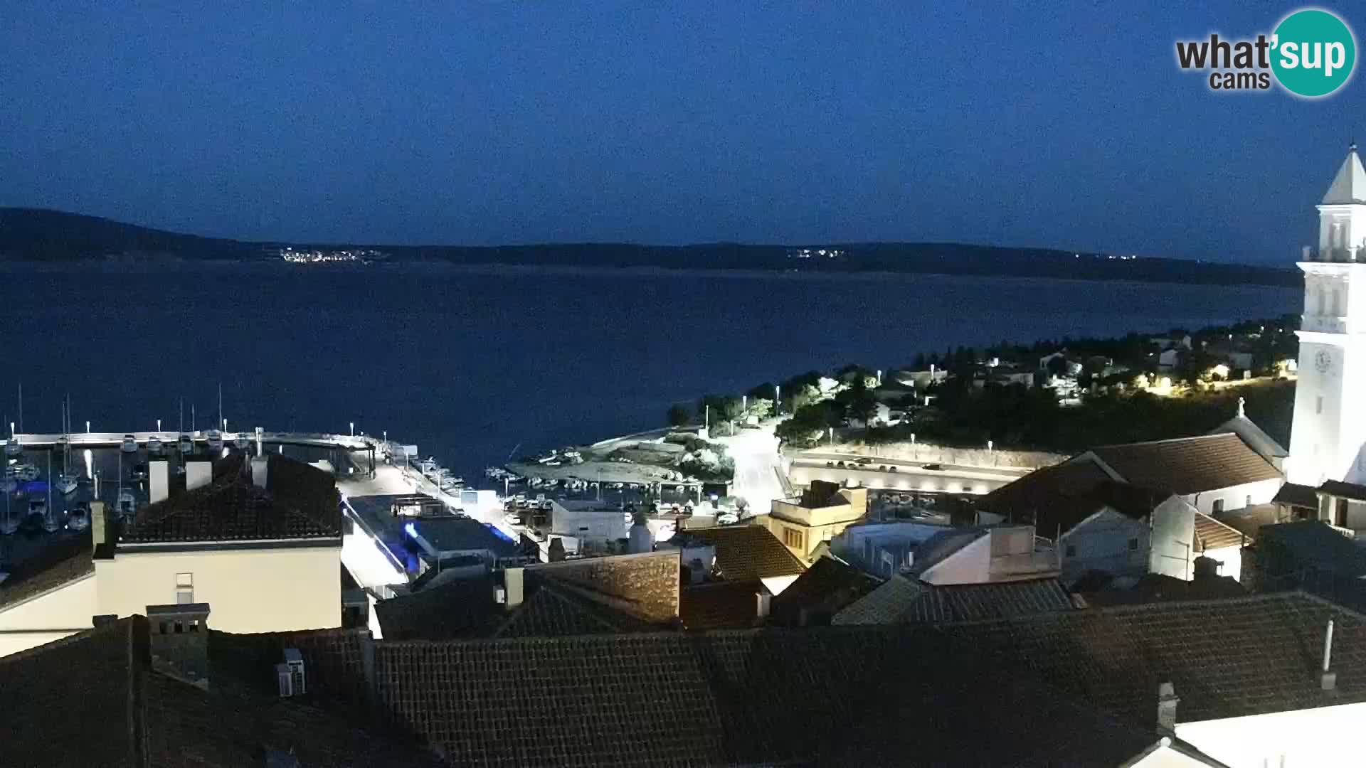 Panoramic webcam Novi Vinodolski – Dalmatia live
