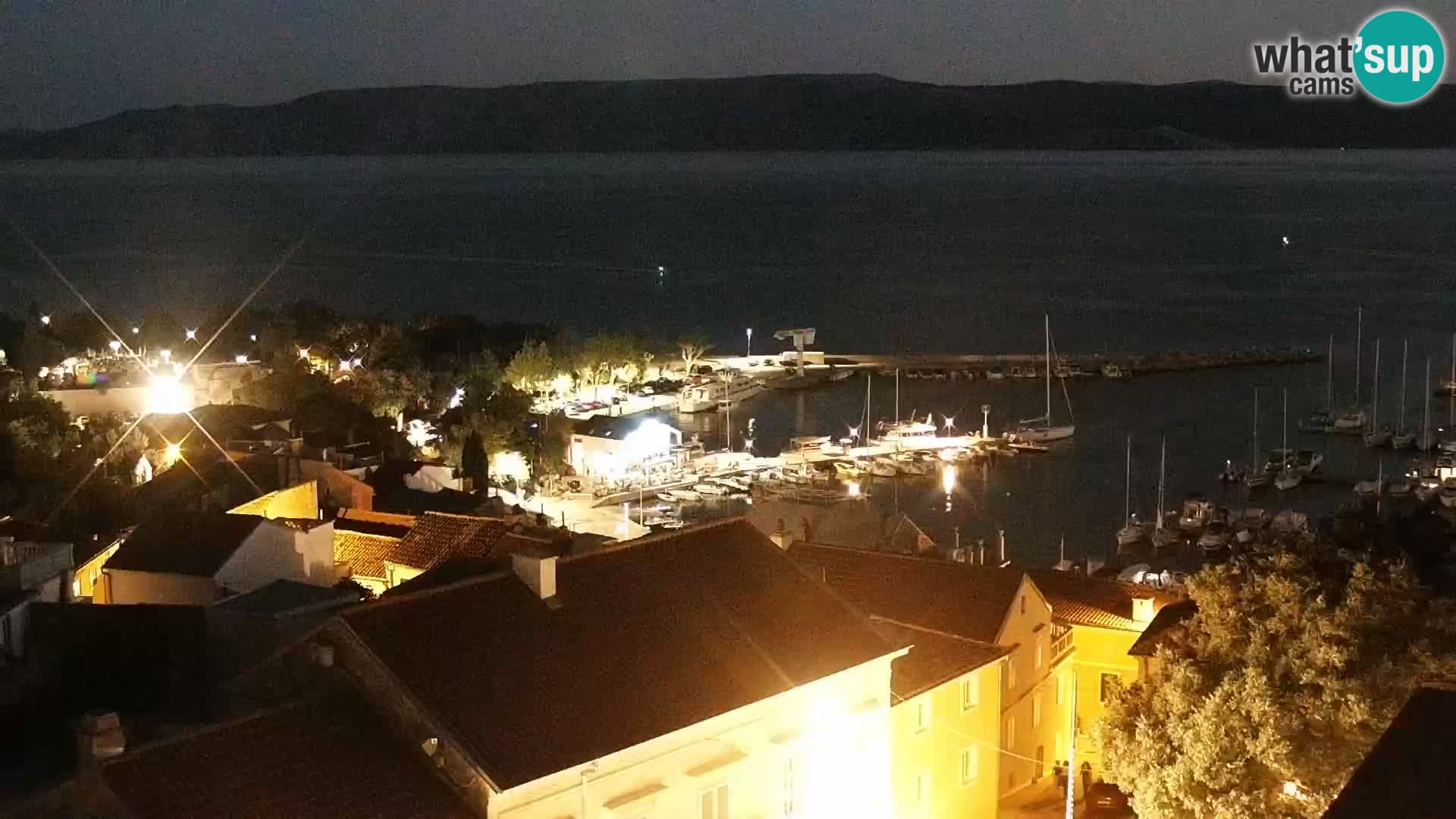 Panoramic webcam Novi Vinodolski – Dalmatia live