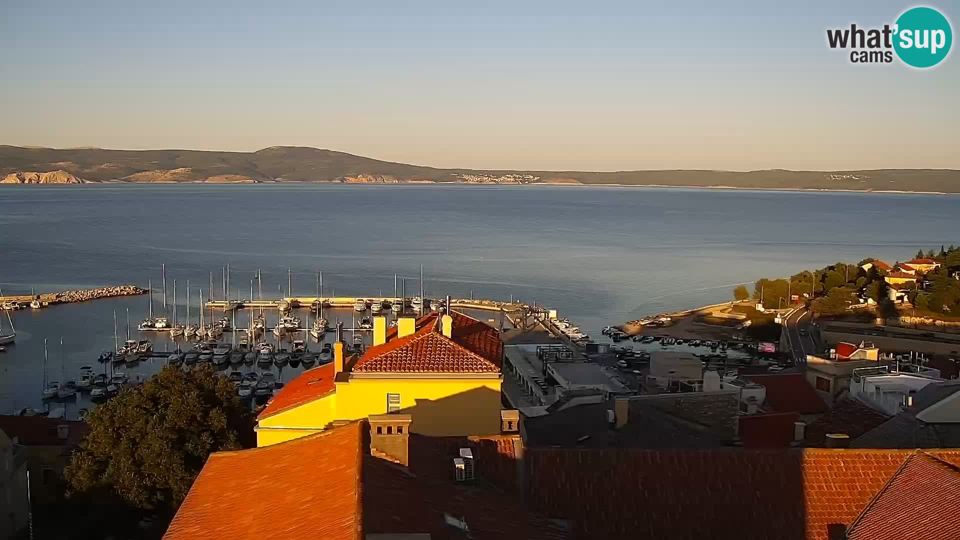 Novi Vinodolski camera en vivo Dalmatia