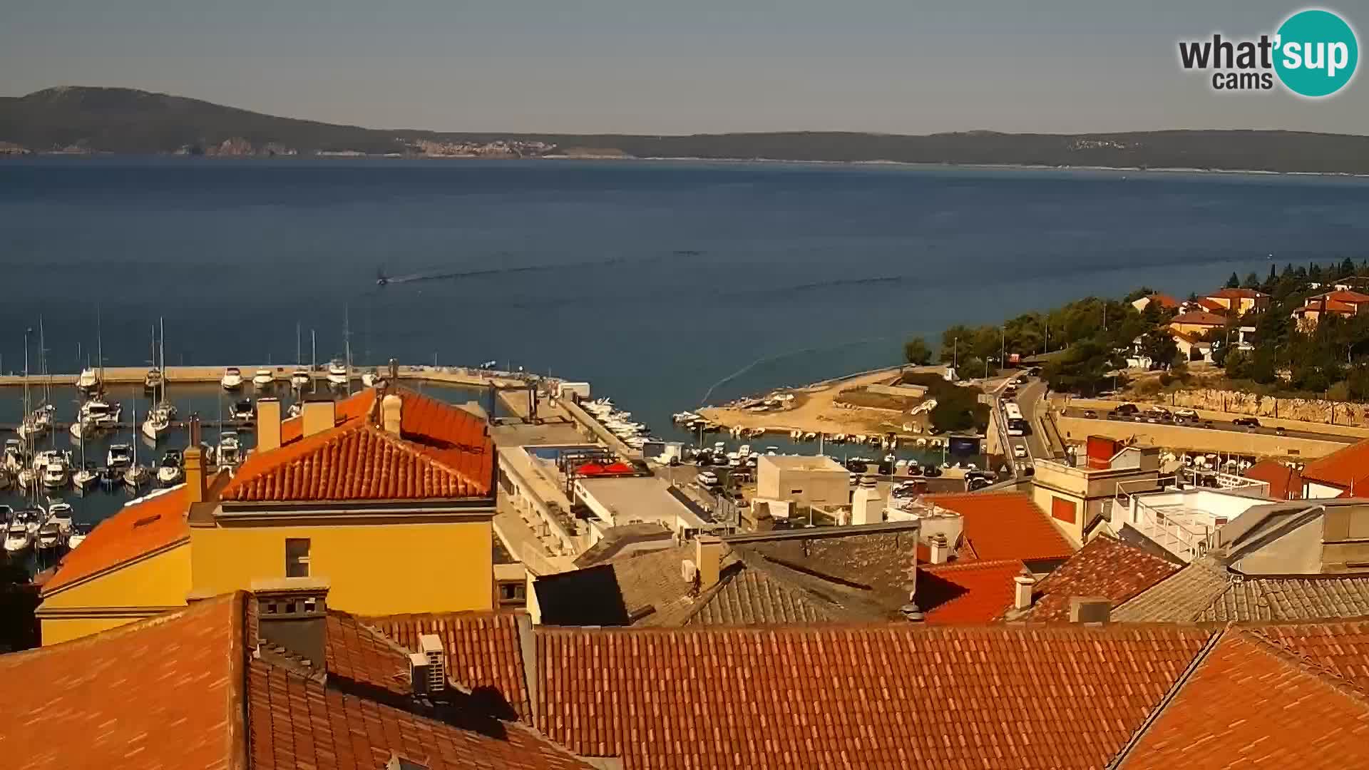 Webcam panoramica Novi Vinodolski – Dalmazia livecam