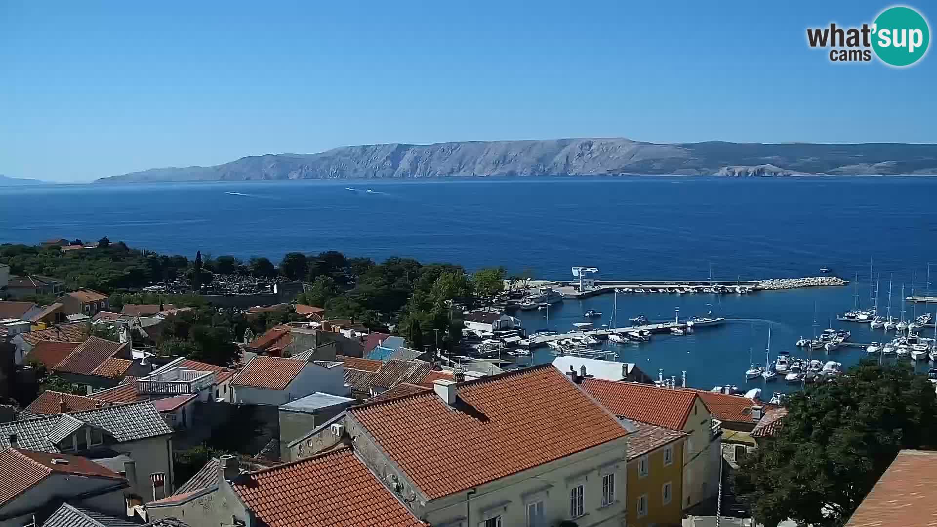Webcam panoramica Novi Vinodolski – Dalmazia livecam