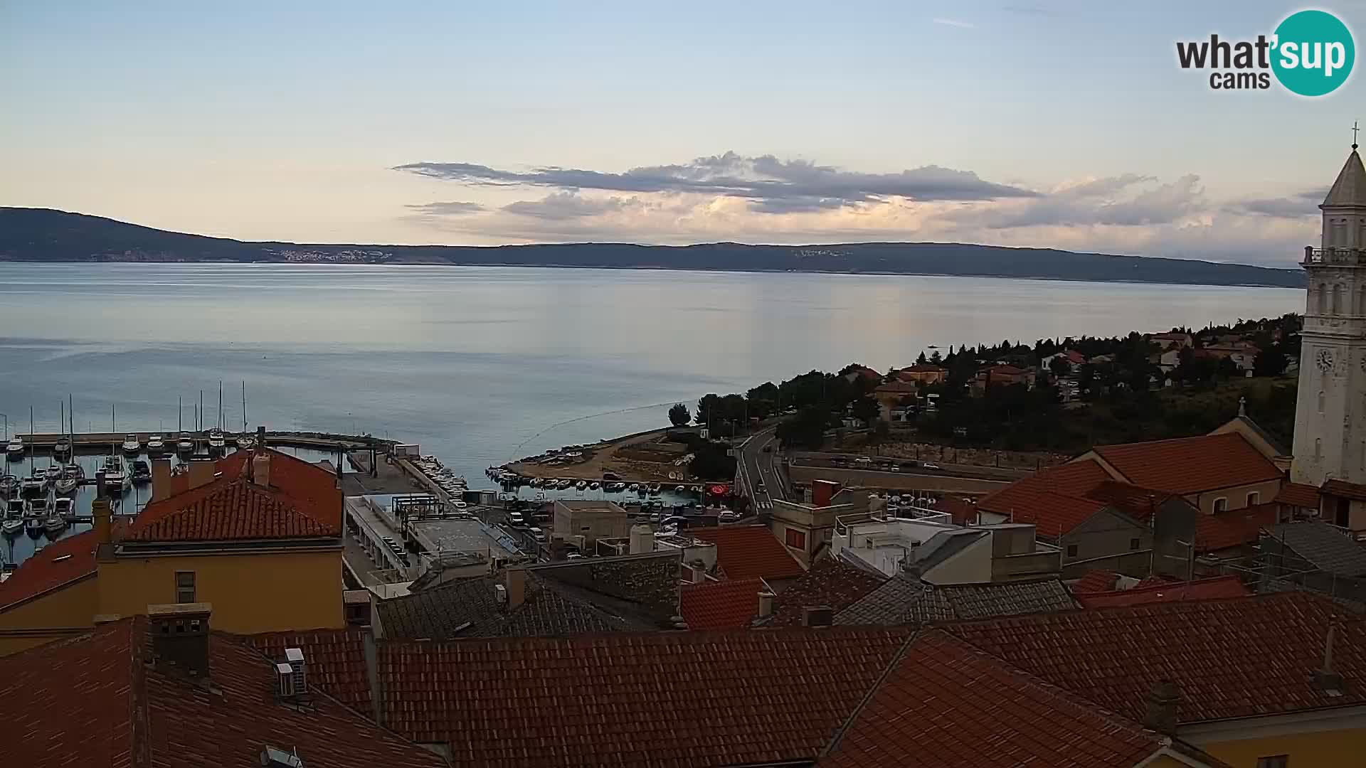 Webcam panoramica Novi Vinodolski – Dalmazia livecam