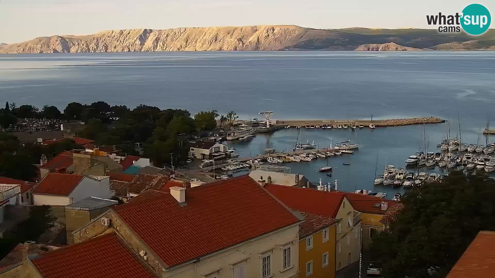 Novi Vinodolski camera en vivo Dalmatia