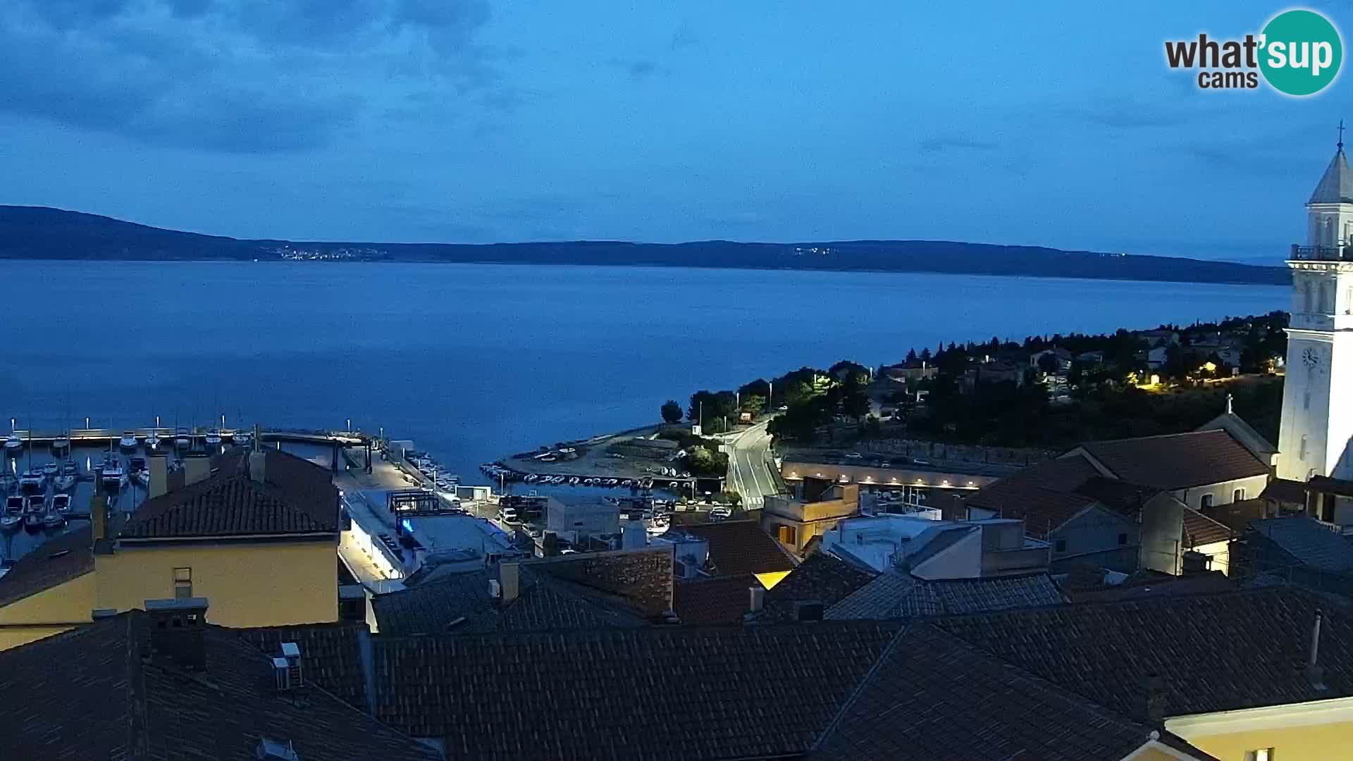 Webcam panoramica Novi Vinodolski – Dalmazia livecam