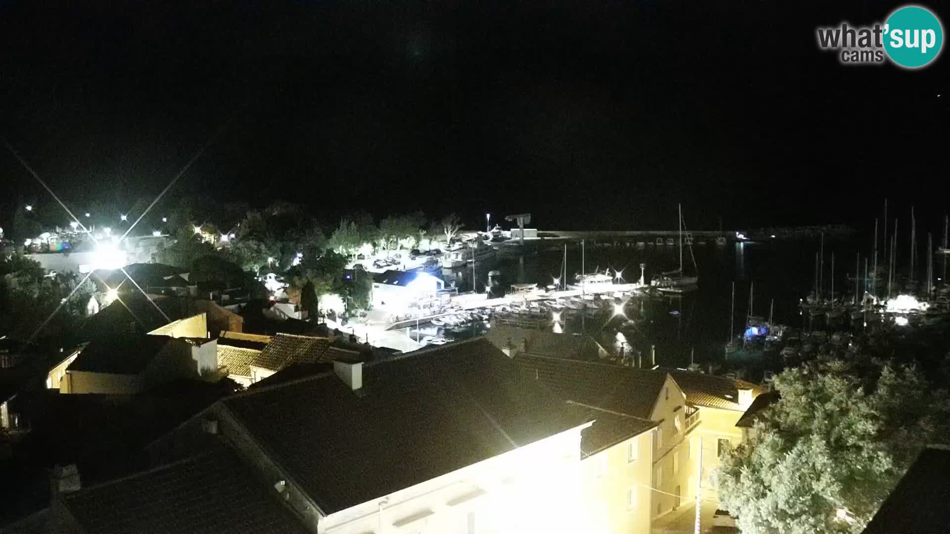Panoramic Novi Vinodolski livecam Dalmatien
