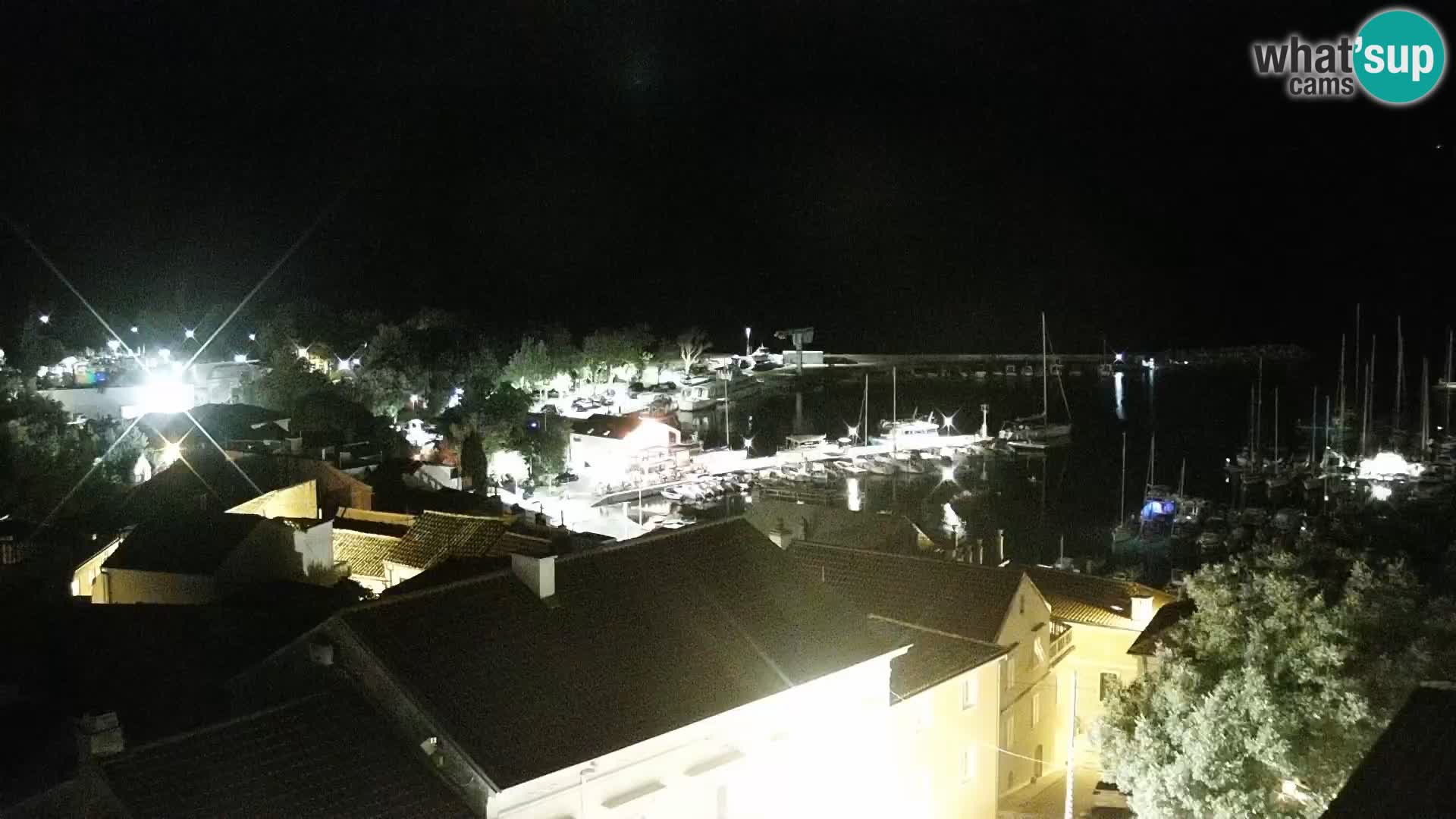 Novi Vinodolski panorama – Dalmacija web kamera