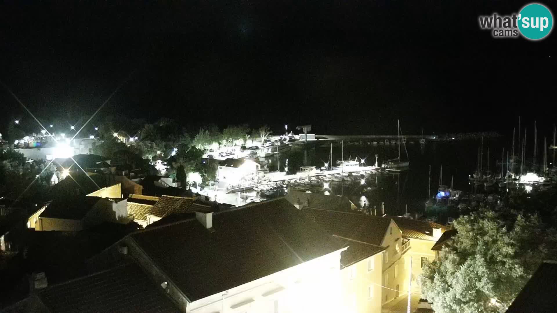Novi Vinodolski panorama – Dalmacija web kamera