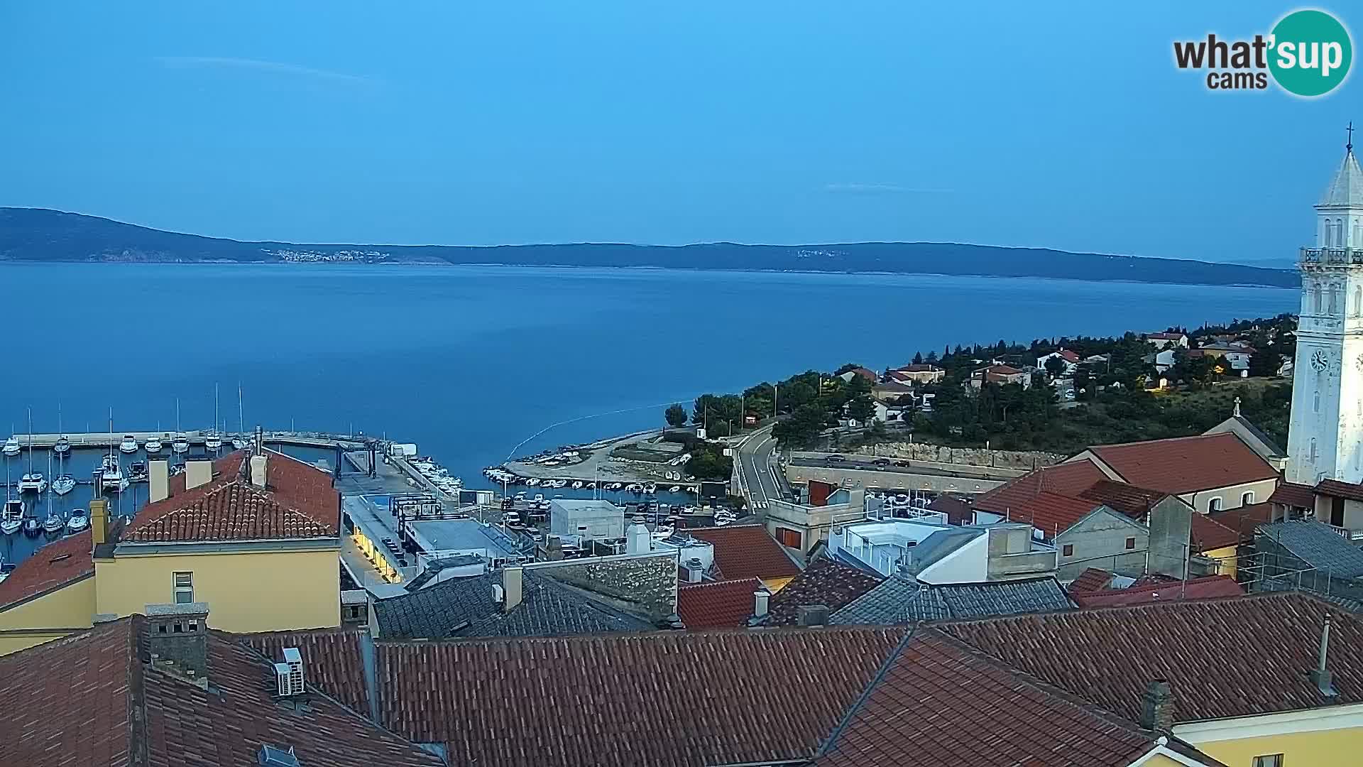 Webcam panoramica Novi Vinodolski – Dalmazia livecam